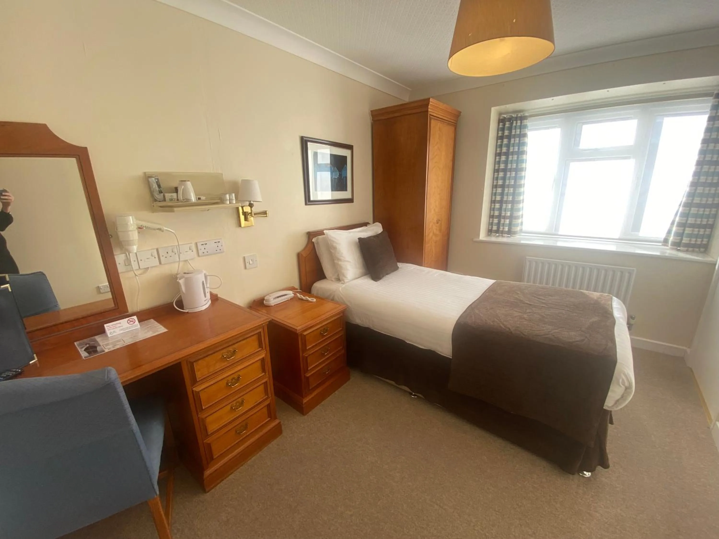 Bedroom, Bed in The Riviera Hotel & Apartments - Alum Chine