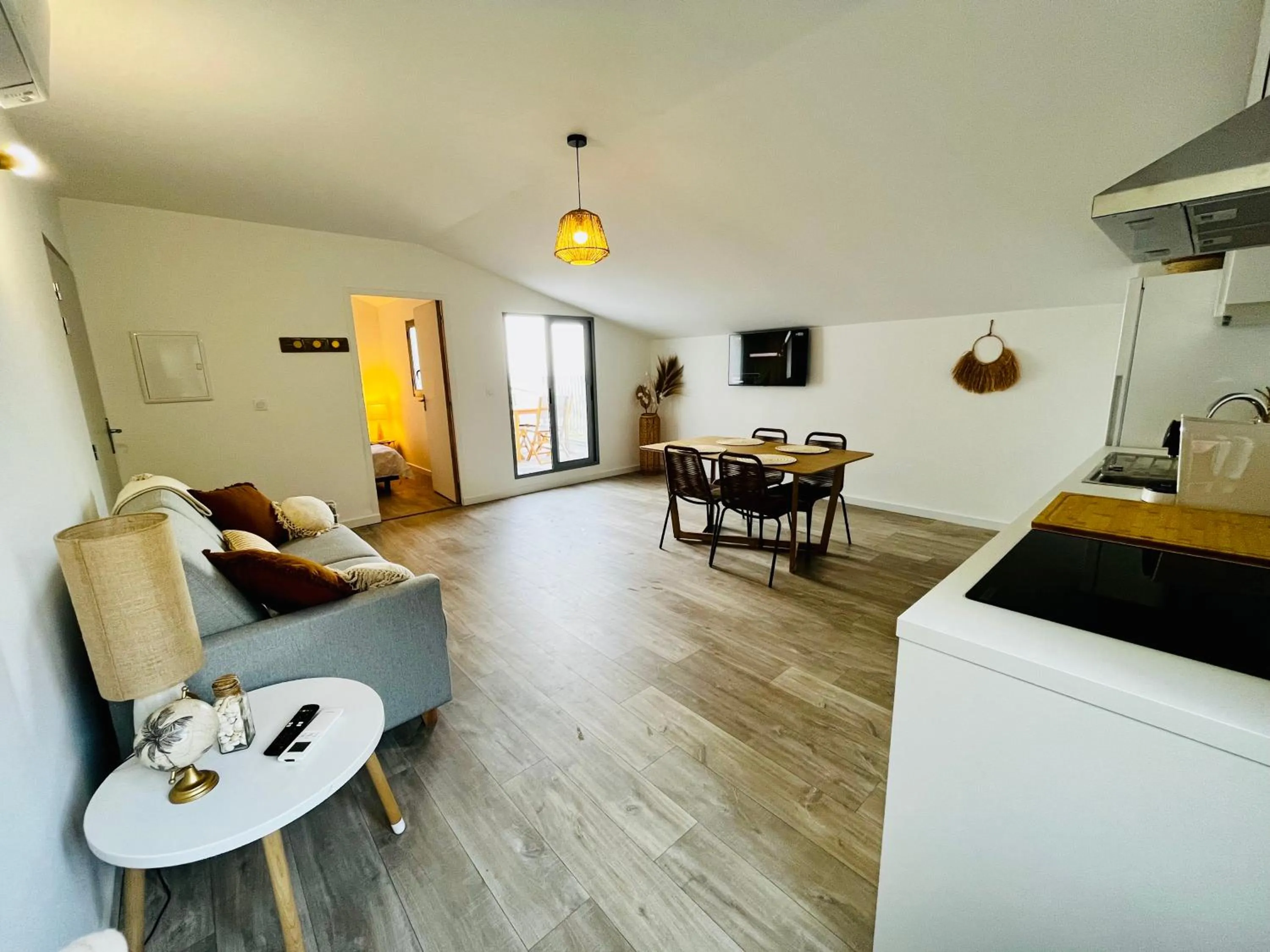 TV and multimedia in Hôtel Résidence CAPENSE