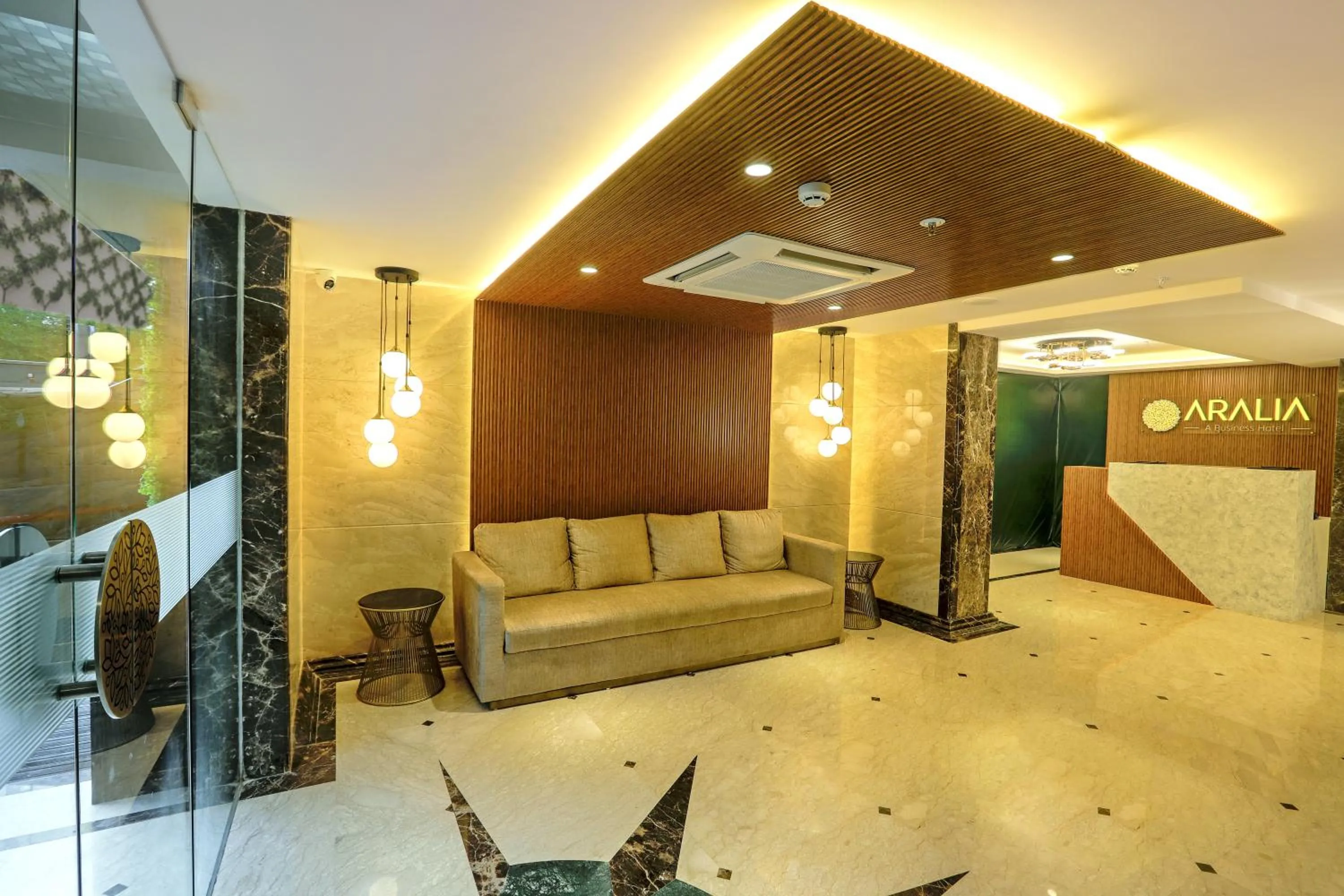 Lobby or reception in Aralia International Airport, Mumbai