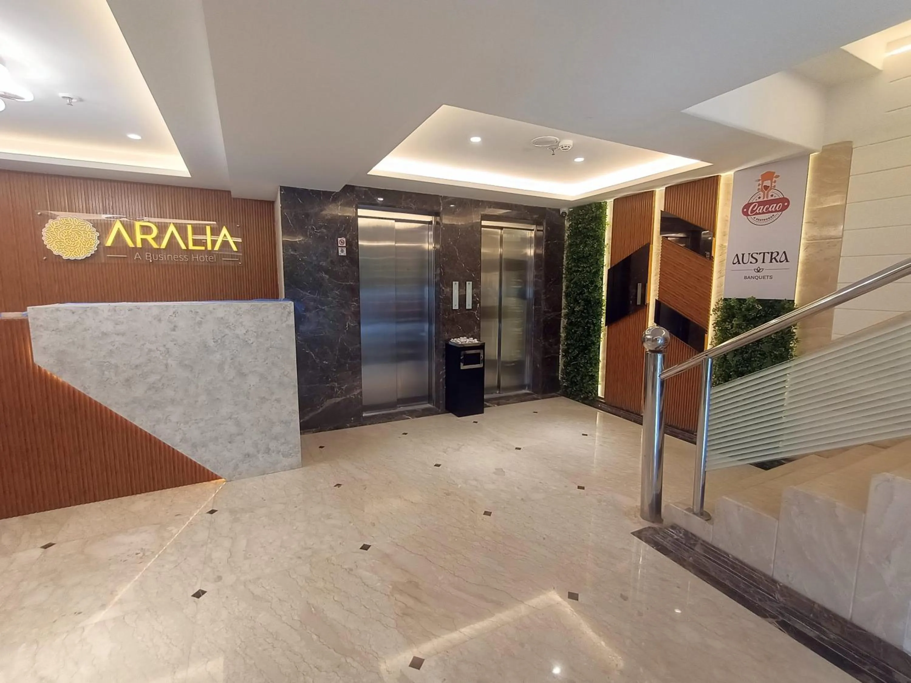 Lobby or reception in Aralia International Airport, Mumbai