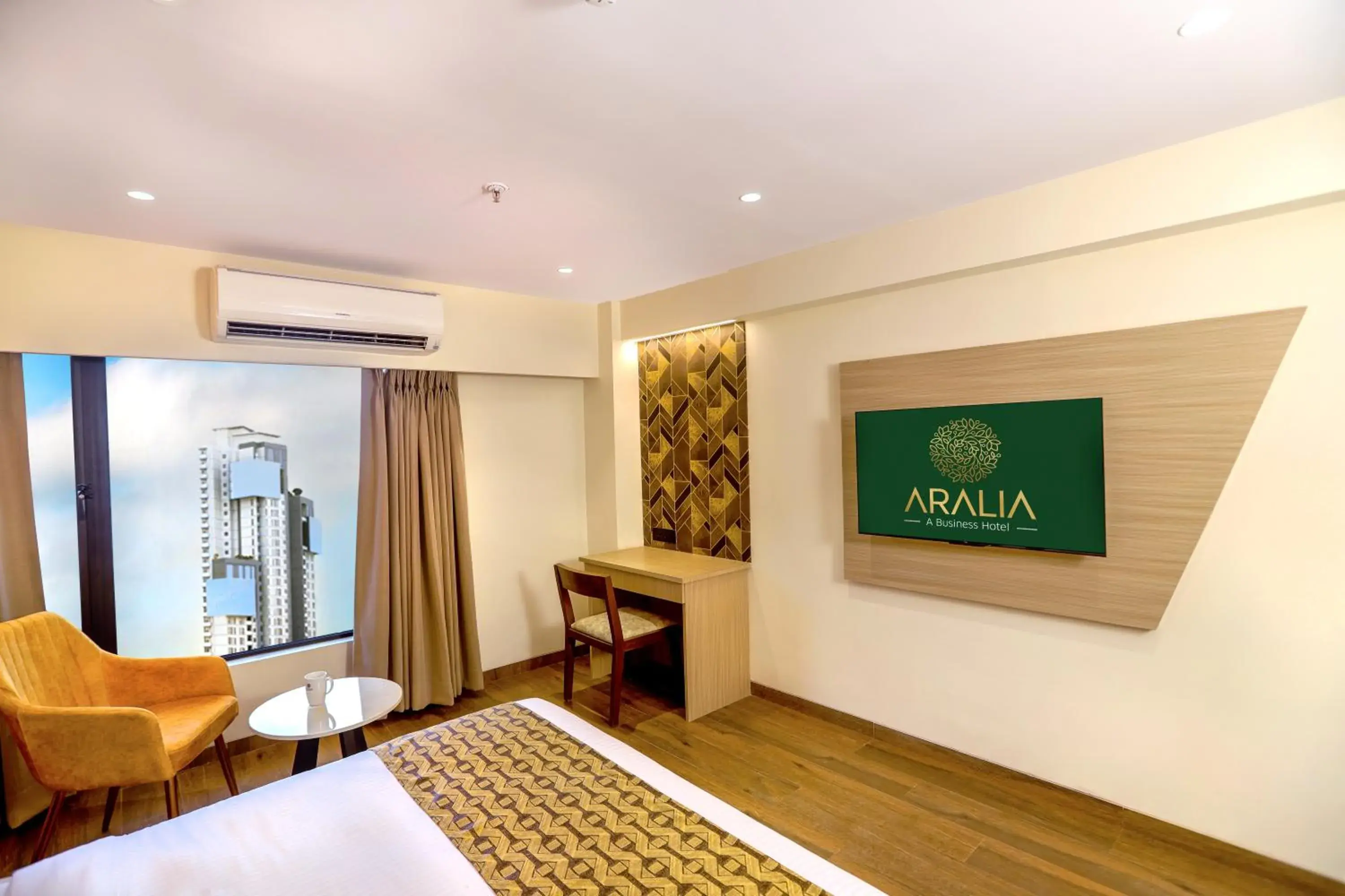 Deluxe Double or Twin Room - single occupancy in Aralia International Airport, Mumbai Deluxe Double or Twin Room - single occupancy in Aralia International Airport, Mumbai