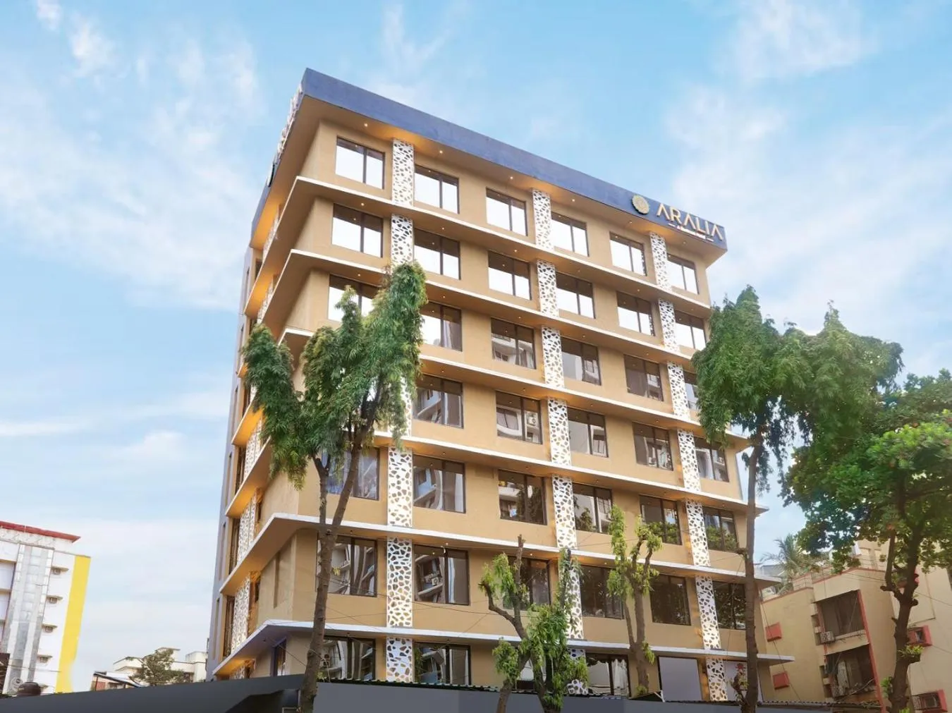 Facade/entrance in Aralia International Airport, Mumbai