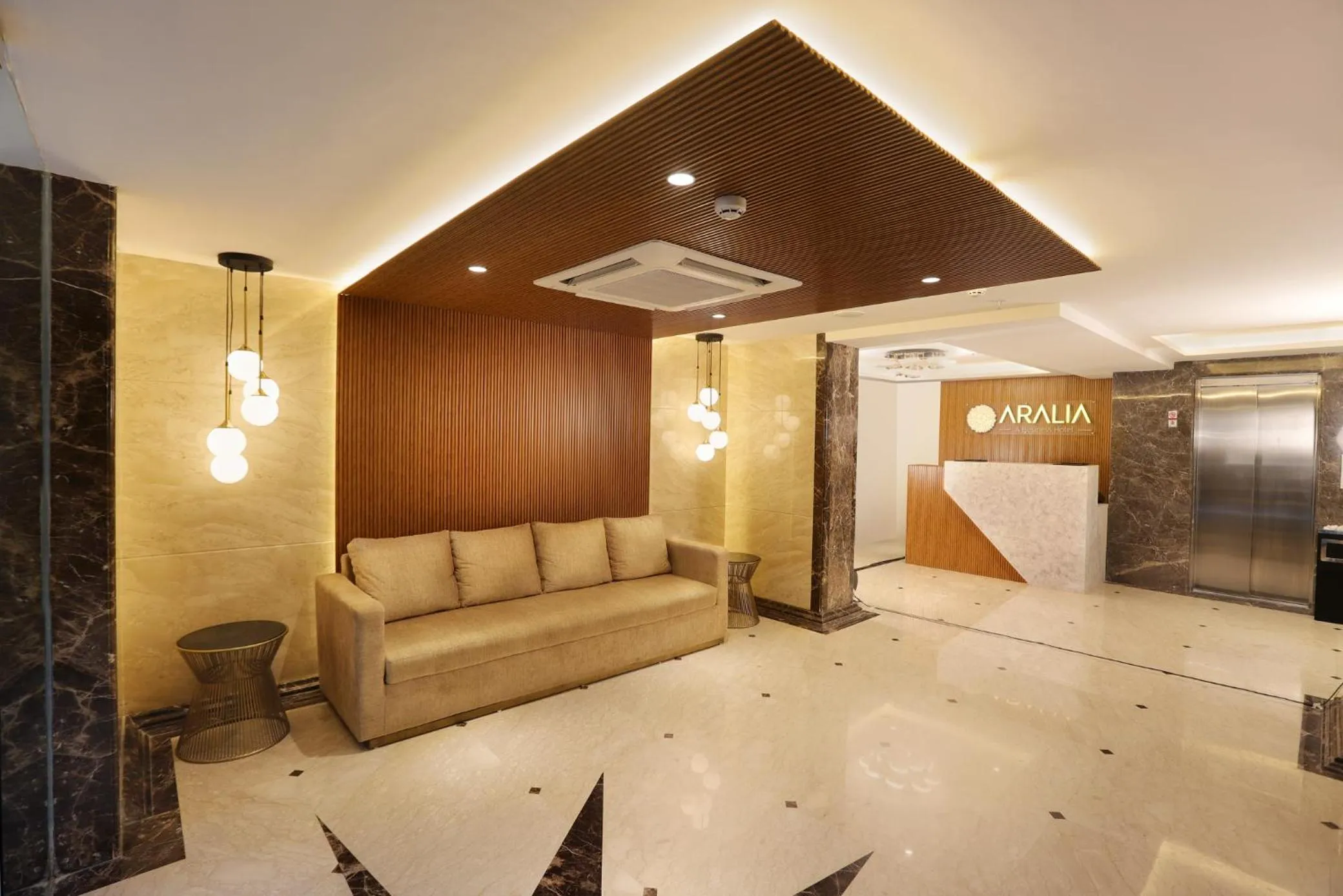 Lobby or reception in Aralia International Airport, Mumbai