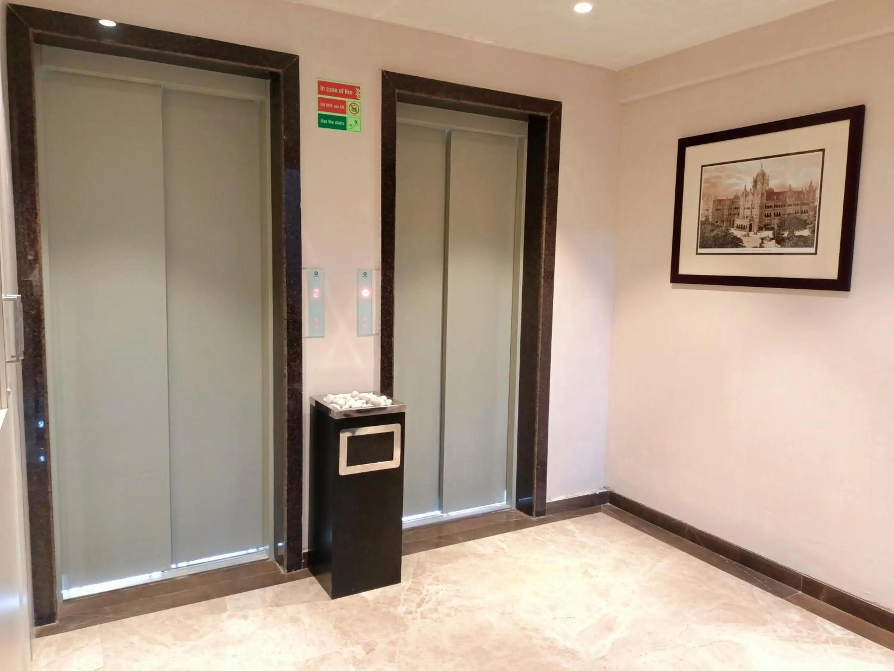 elevator in Aralia International Airport, Mumbai