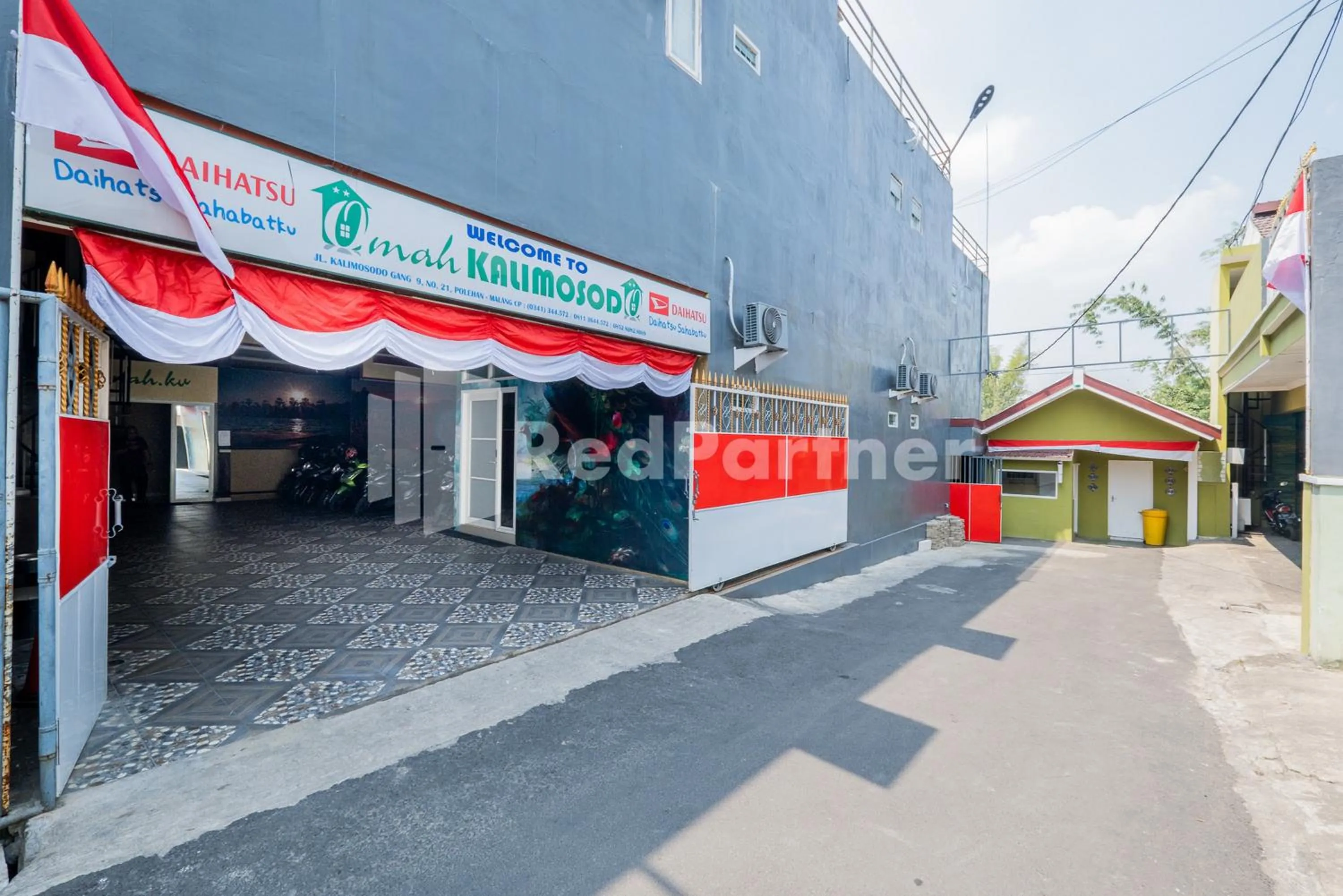 Property building in Omah Kalimosodo Mitra RedDoorz near Stasiun Malang Kota Baru