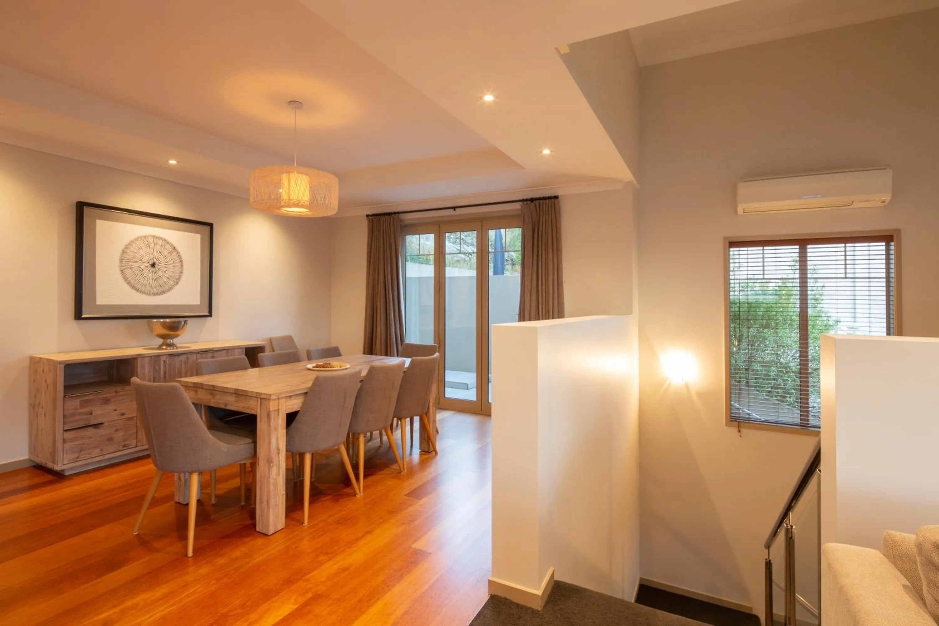 Living room in Queenstown Grandview with Spa Pool