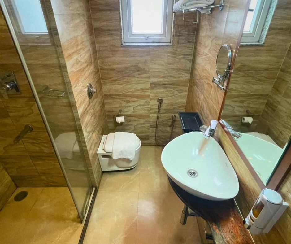 Shower in Prism - A Boutique Hotel