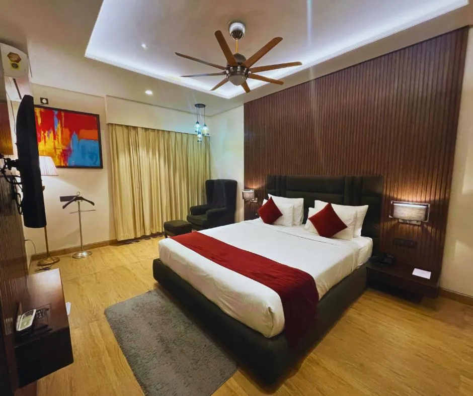 Bed in Prism - A Boutique Hotel