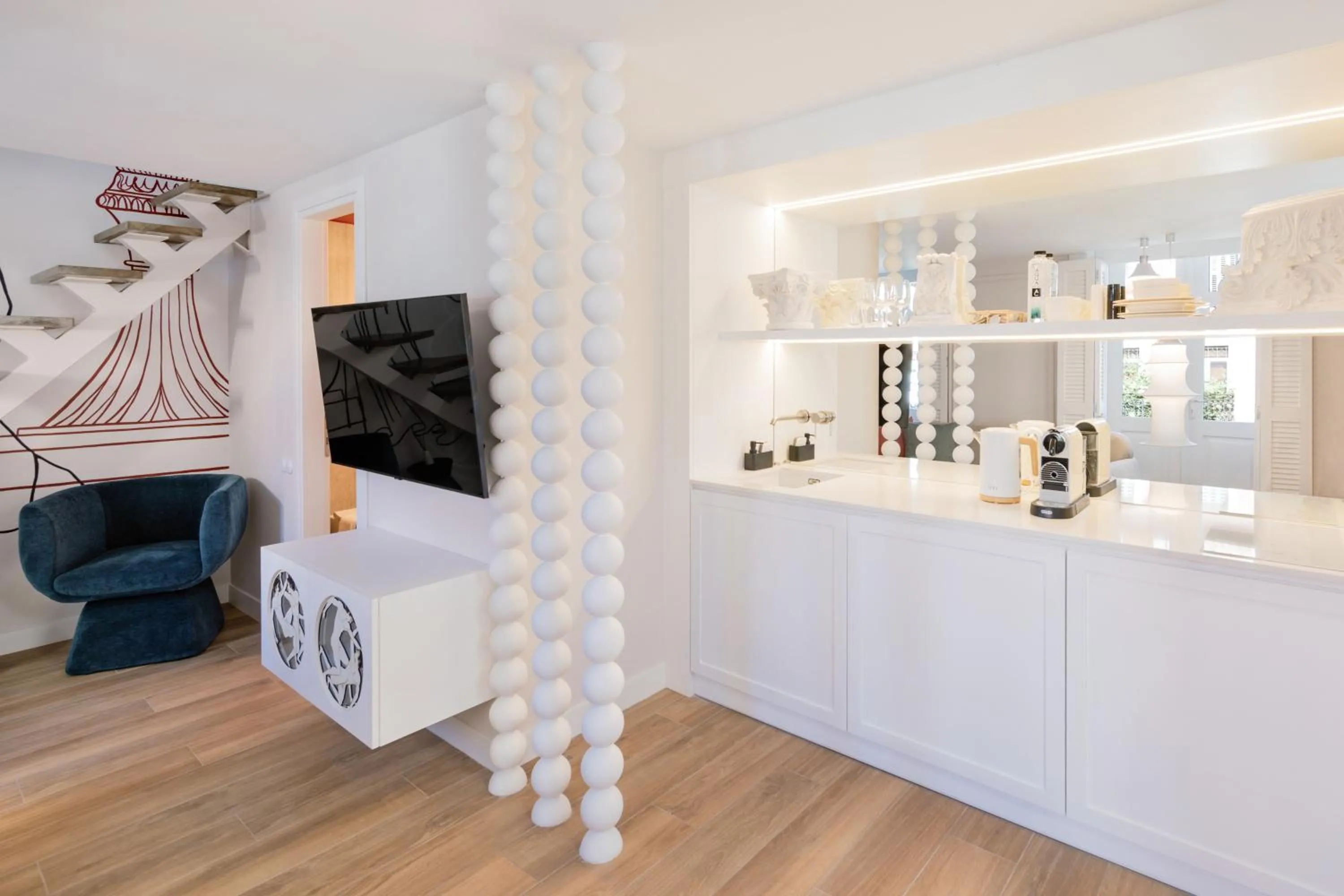 Kitchen or kitchenette in Agora Suites