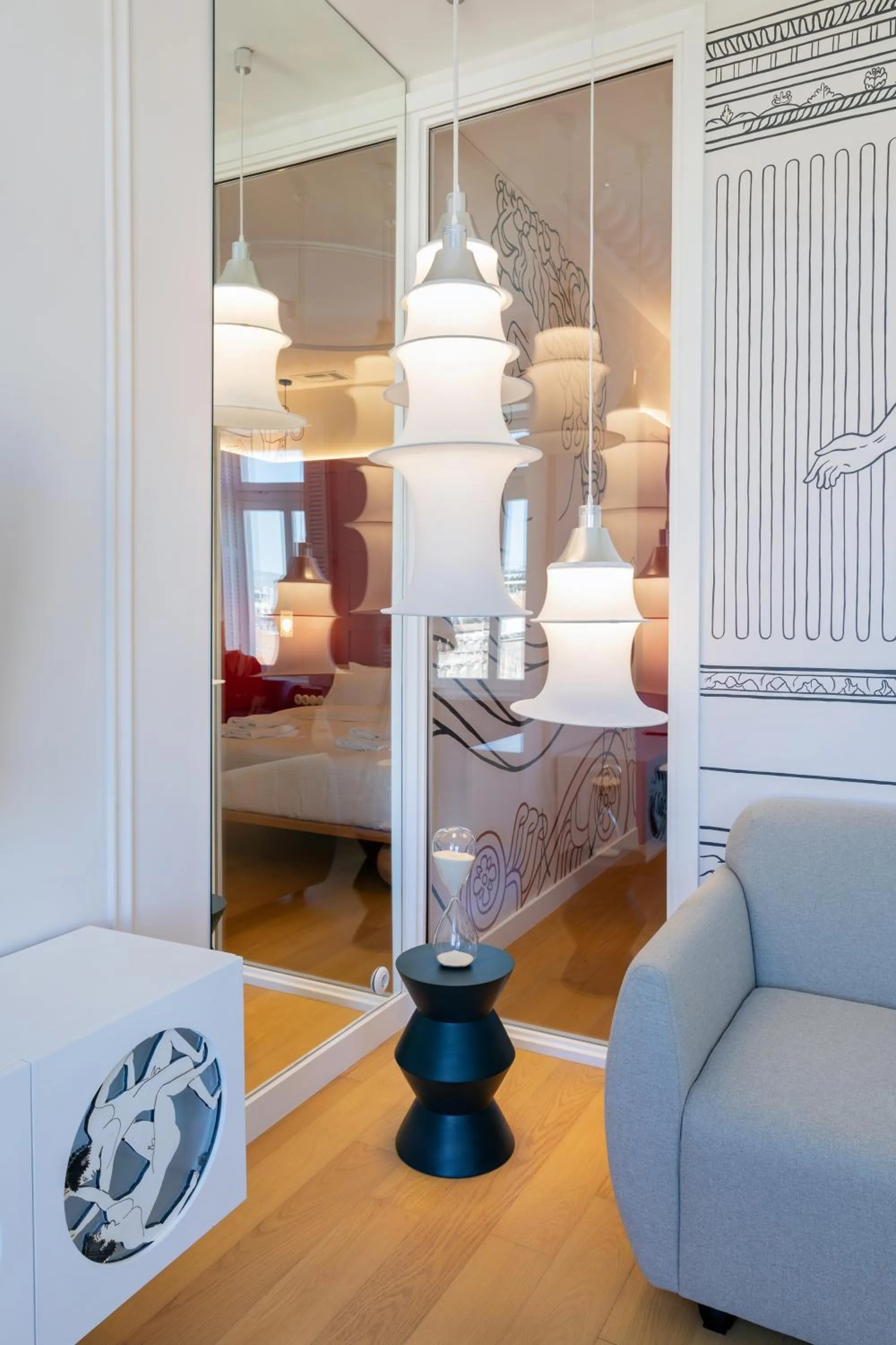 Living room in Agora Suites