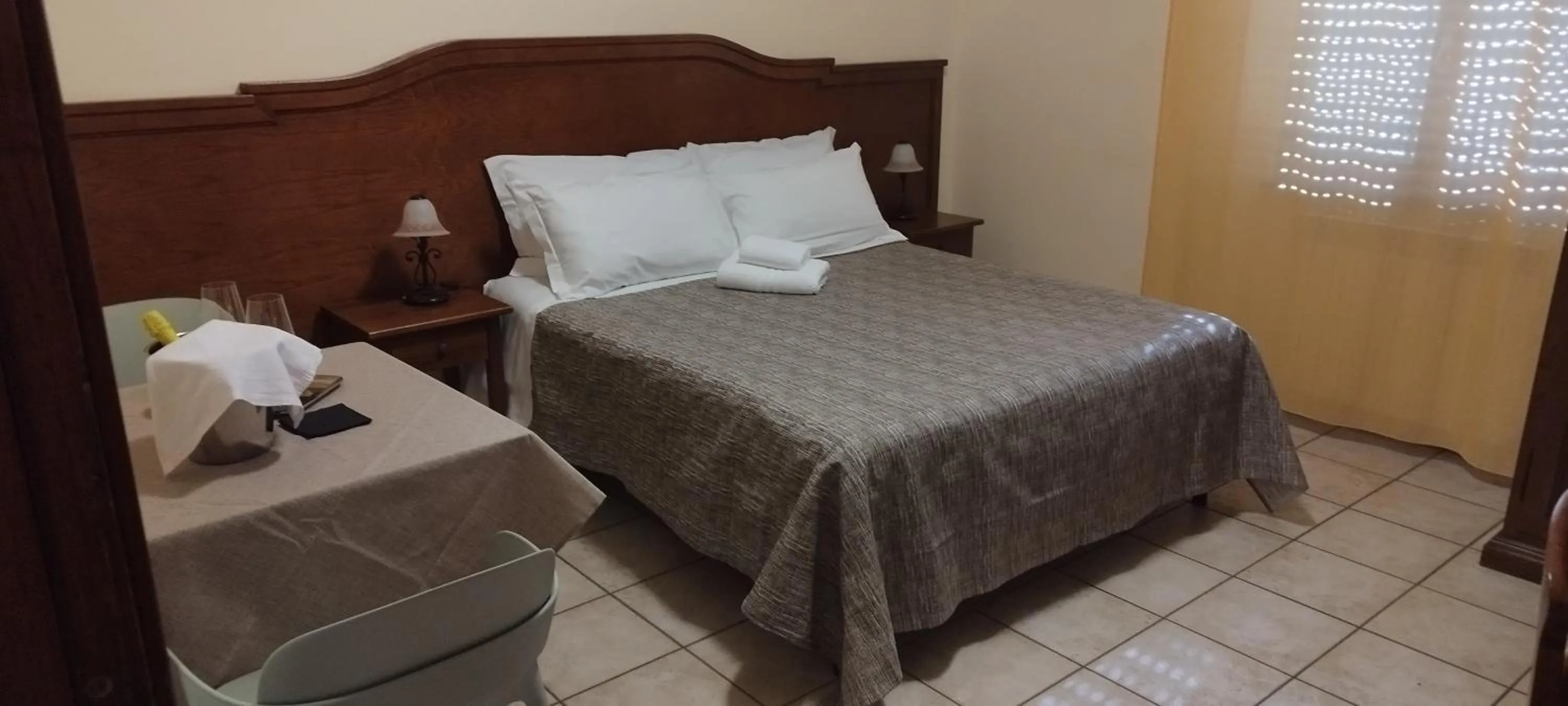 Bed in Hotel Colosseo Colleferro