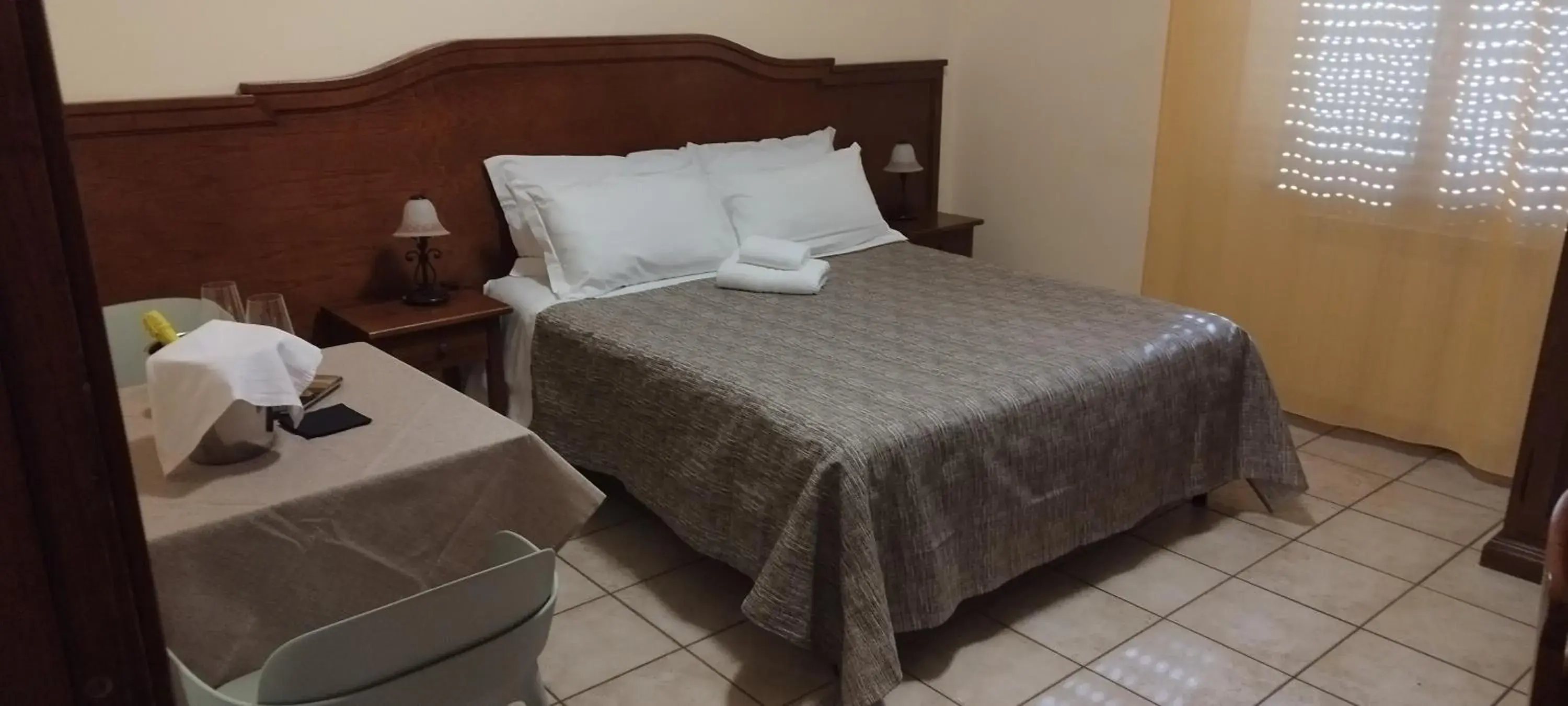 Bed in Hotel Colosseo Colleferro Bed in Hotel Colosseo Colleferro