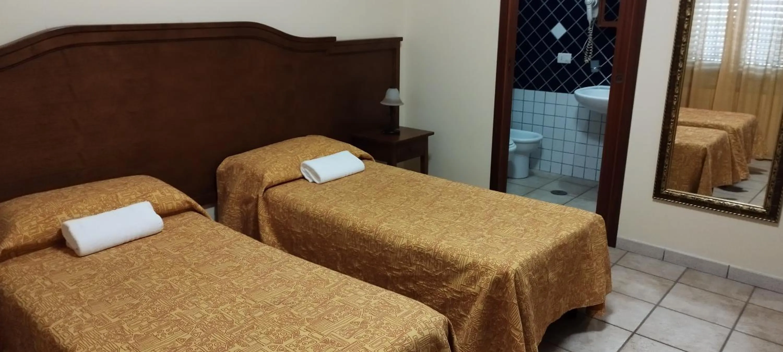 Bed in Hotel Colosseo Colleferro