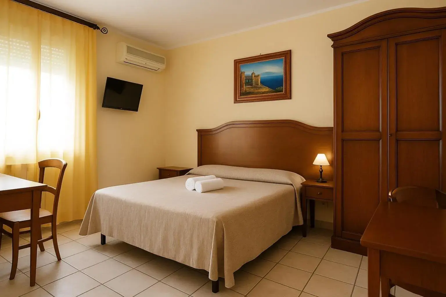 Bed in Hotel Colosseo Colleferro Bed in Hotel Colosseo Colleferro