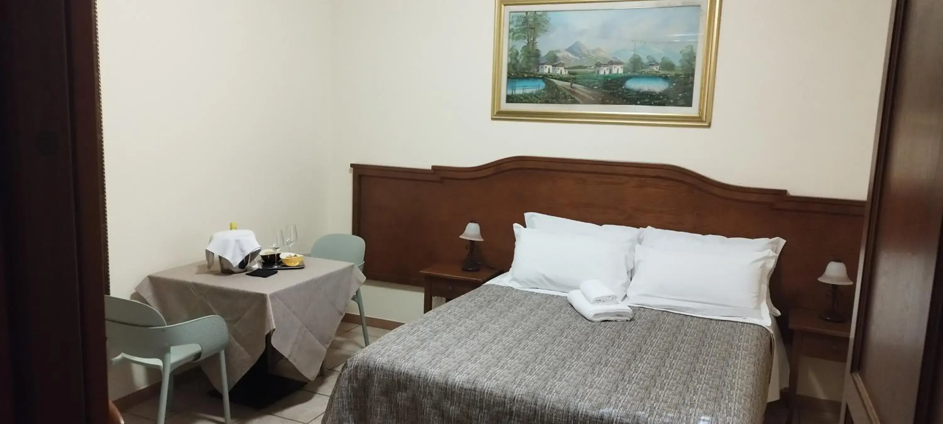 Bed in Hotel Colosseo Colleferro Bed in Hotel Colosseo Colleferro