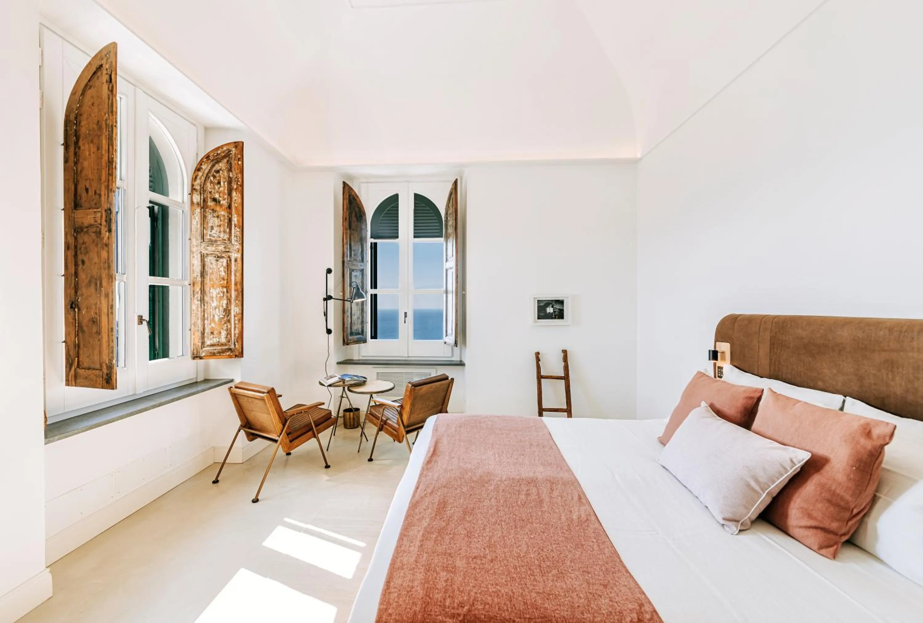 Bedroom, Bed in Faro Punta Imperatore