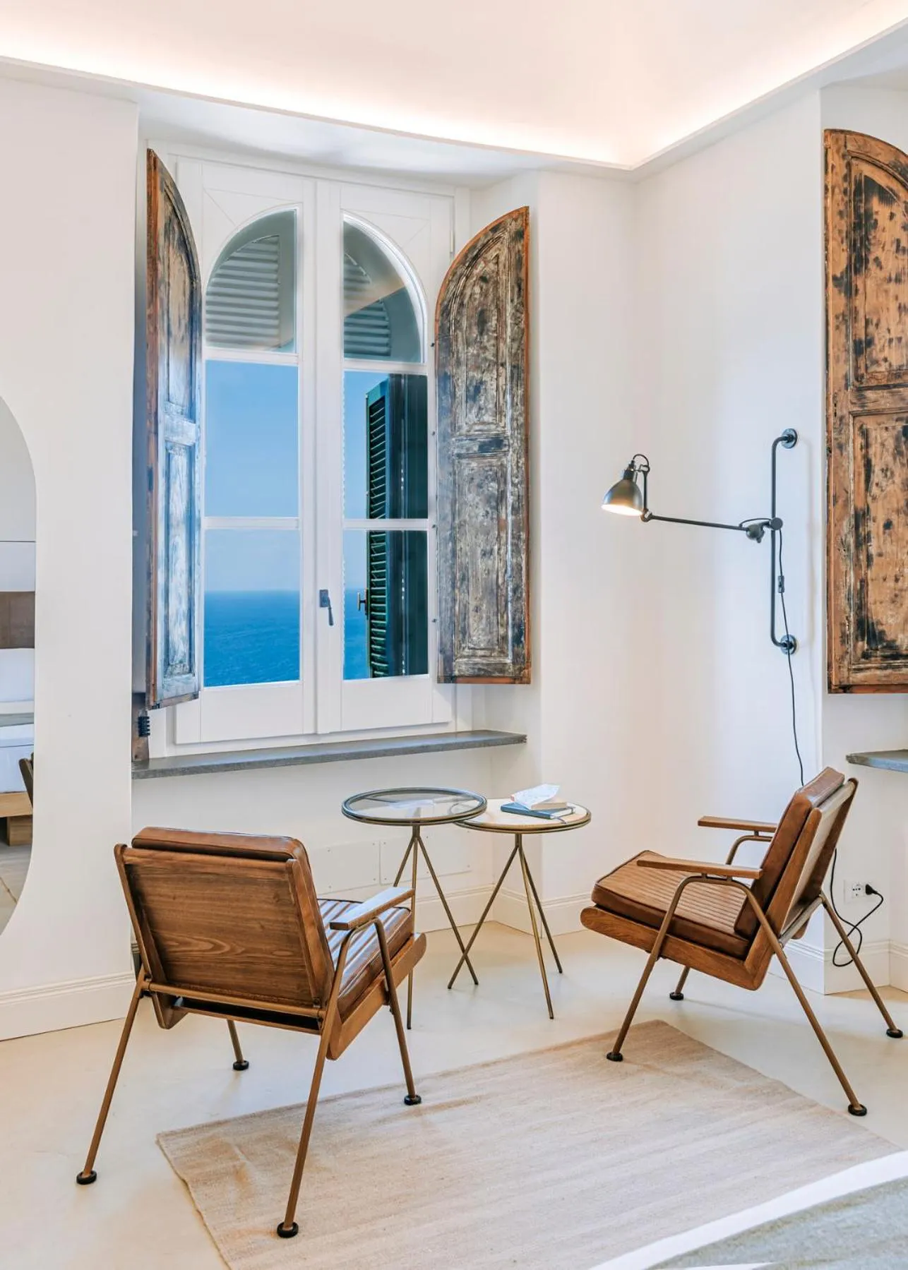 Seating area in Faro Punta Imperatore