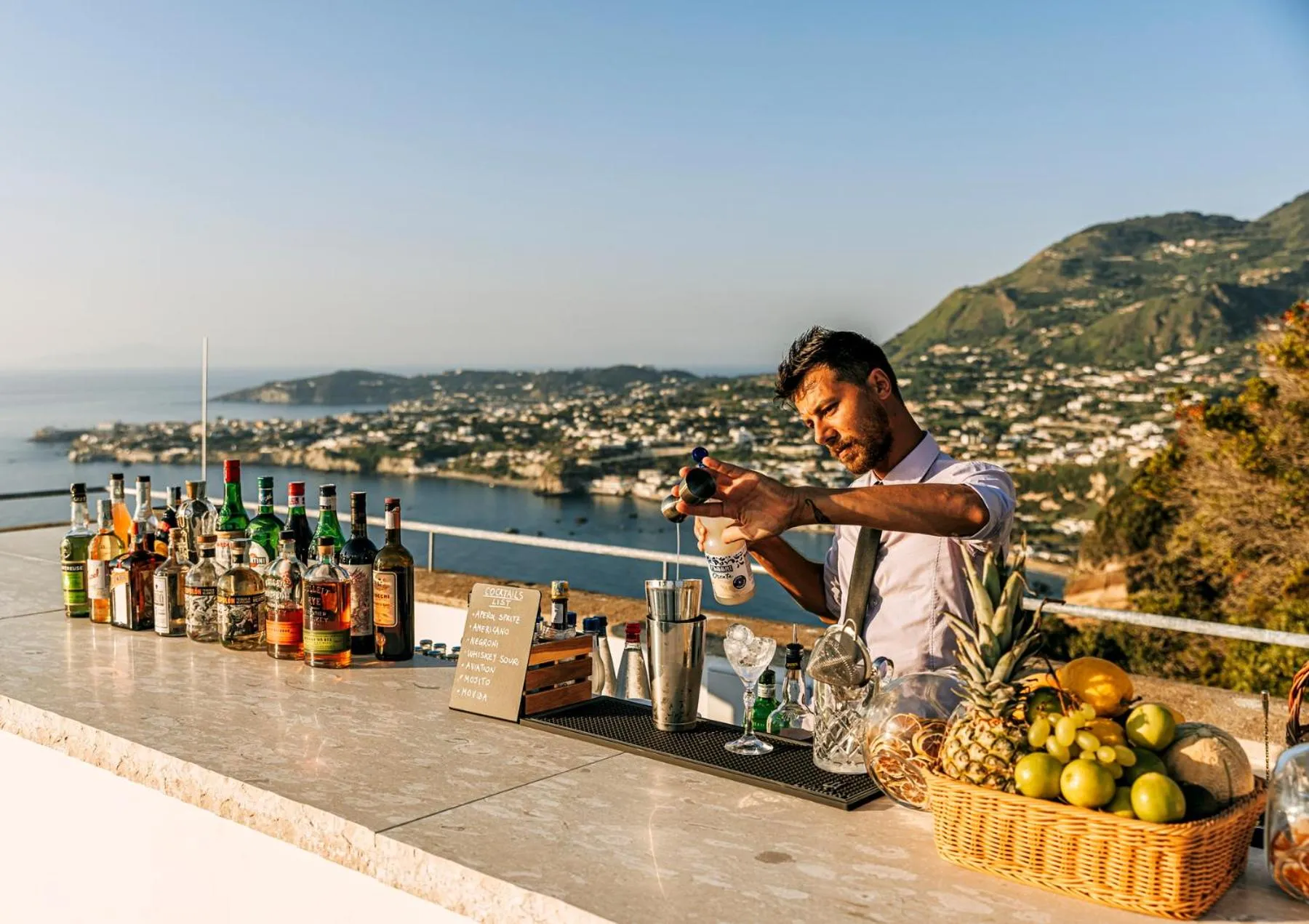 Lounge or bar in Faro Punta Imperatore