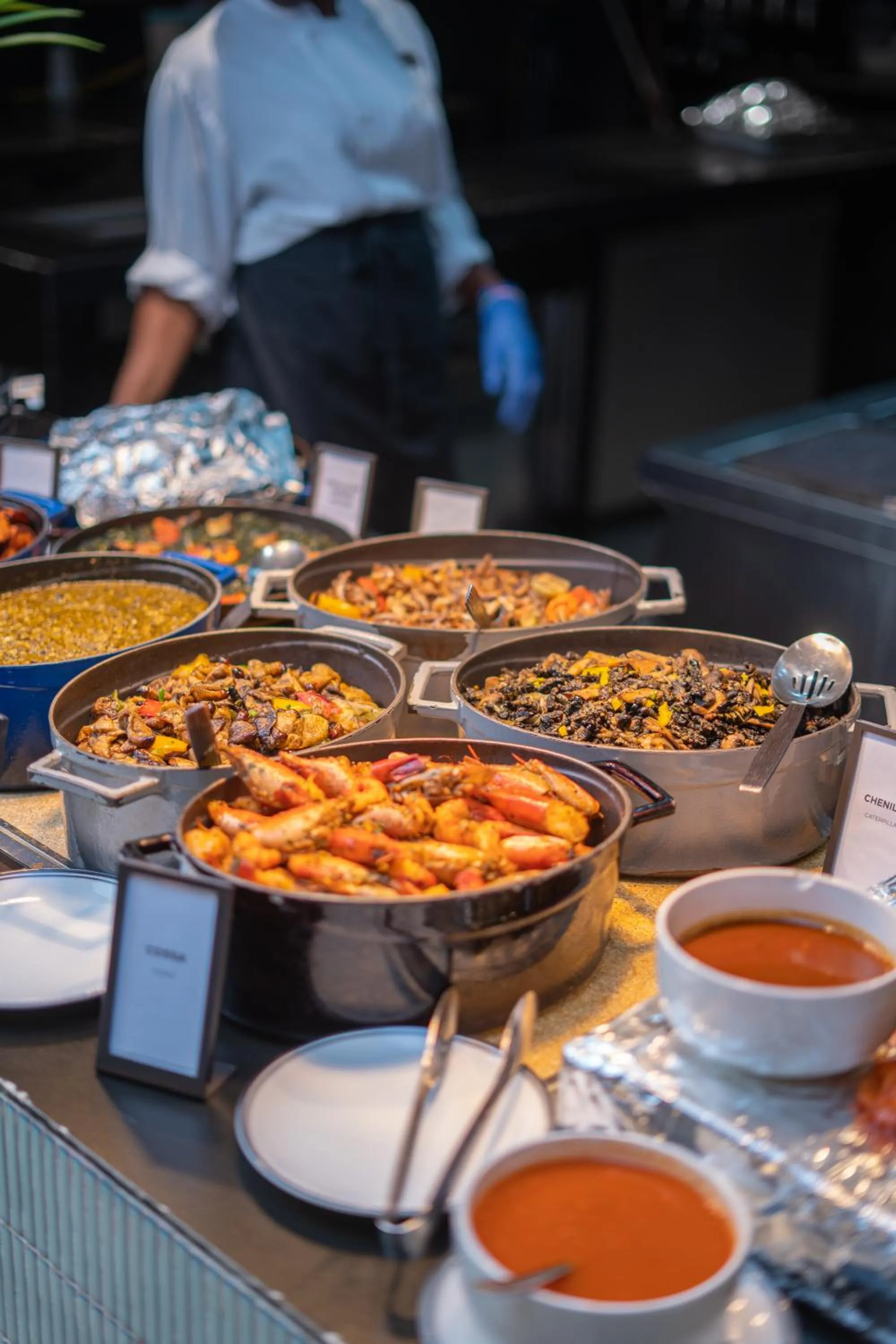 Restaurant/places to eat in Hilton Kinshasa