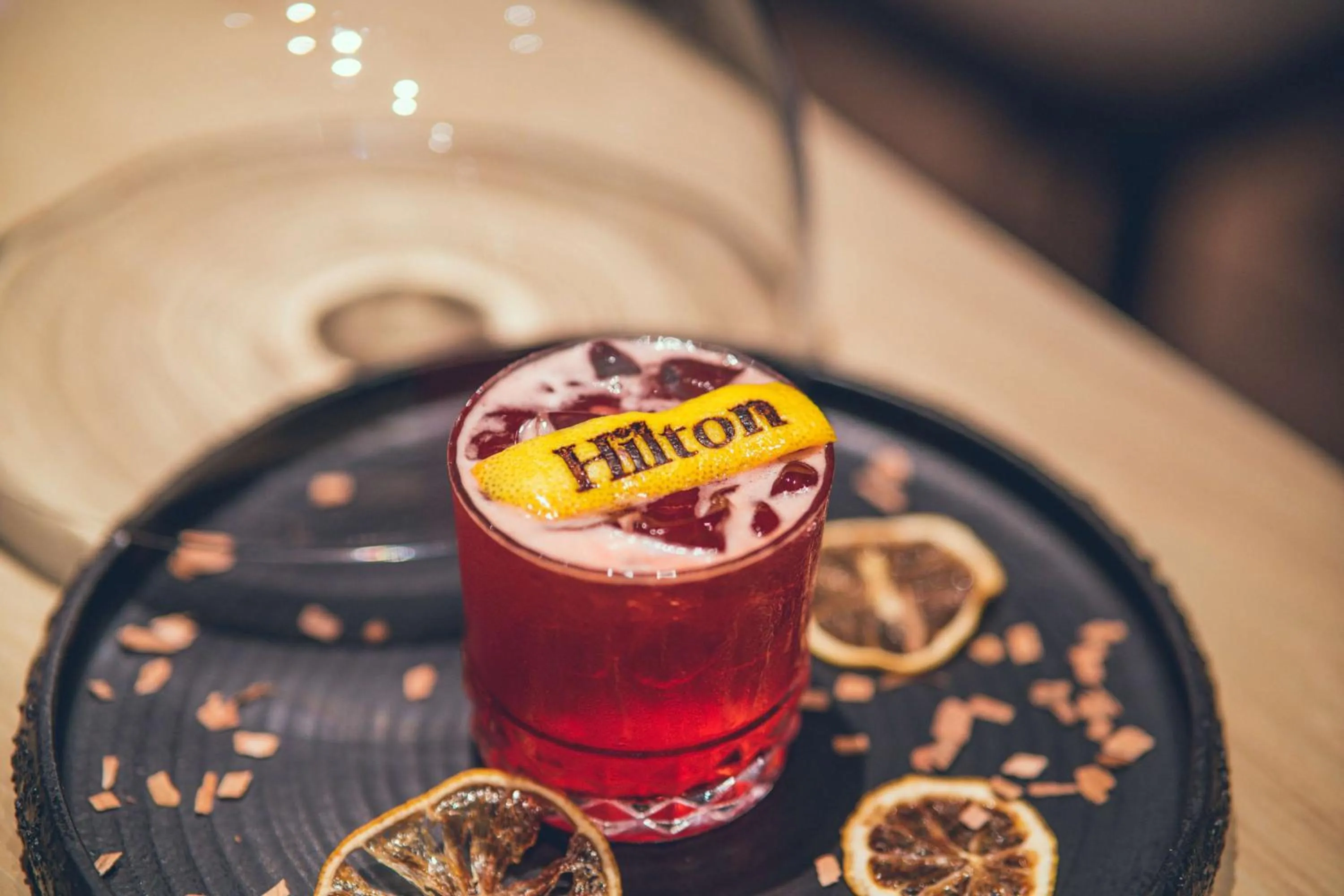 Dining area in Hilton Kinshasa