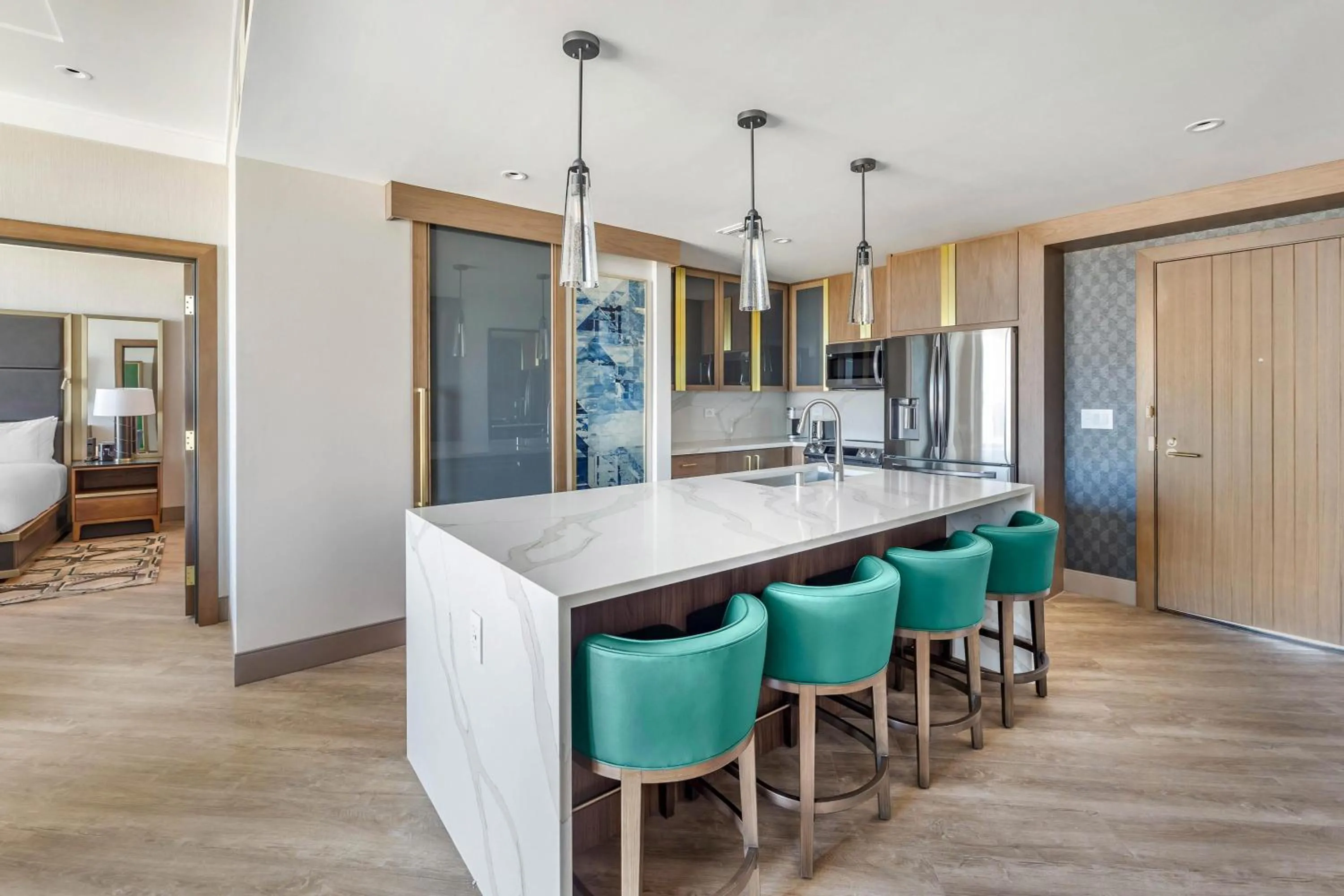 Kitchen or kitchenette in Hilton Club Elara Las Vegas