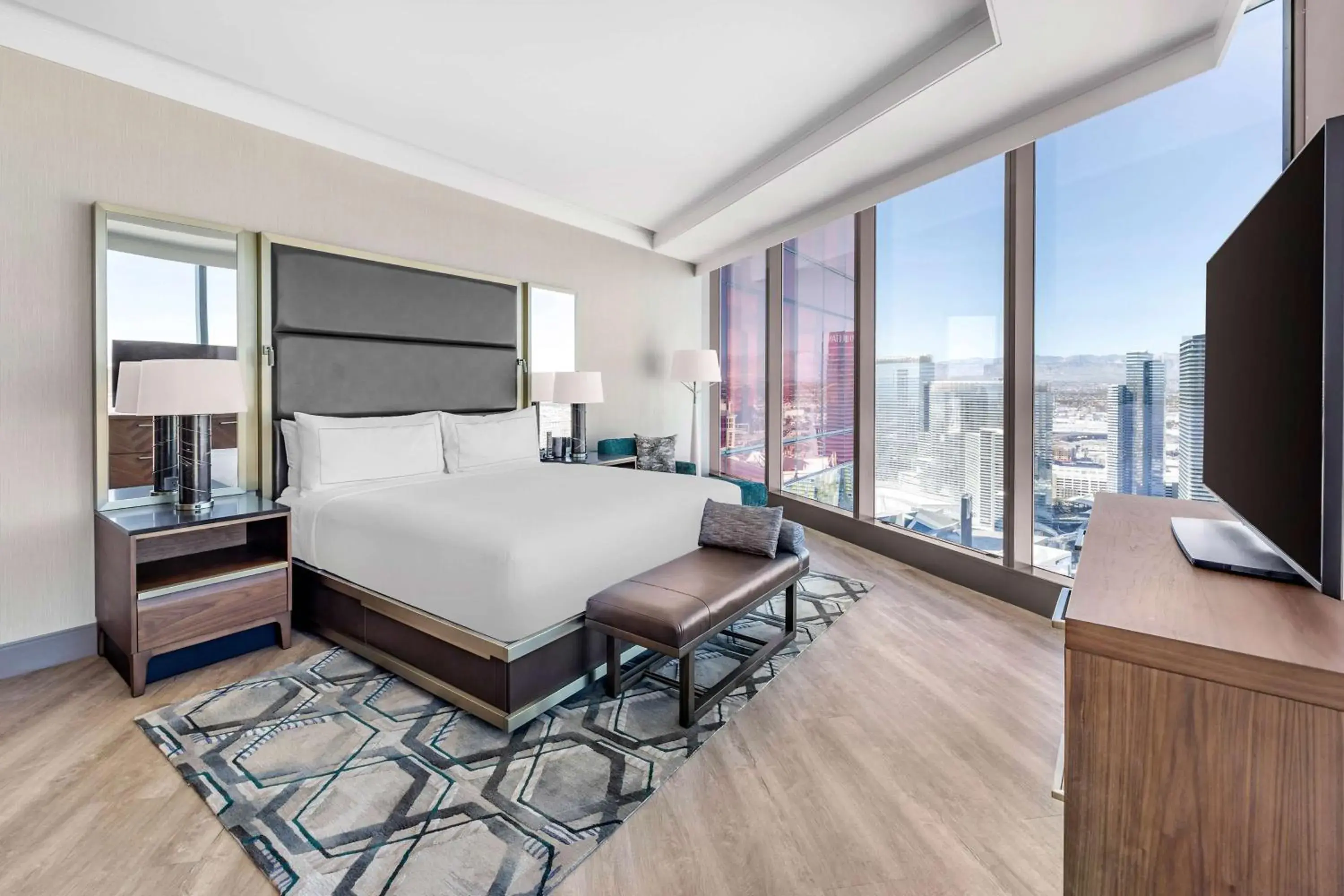 Two-Bedroom Entertainment Plus King Suite with Two King Beds in Hilton Club Elara Las Vegas Two-Bedroom Entertainment Plus King Suite with Two King Beds in Hilton Club Elara Las Vegas