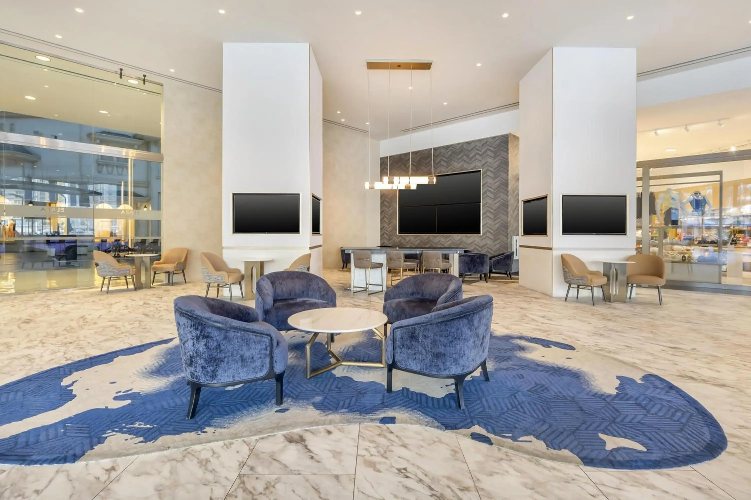 Lobby or reception in Hilton Club Elara Las Vegas Lobby or reception in Hilton Club Elara Las Vegas