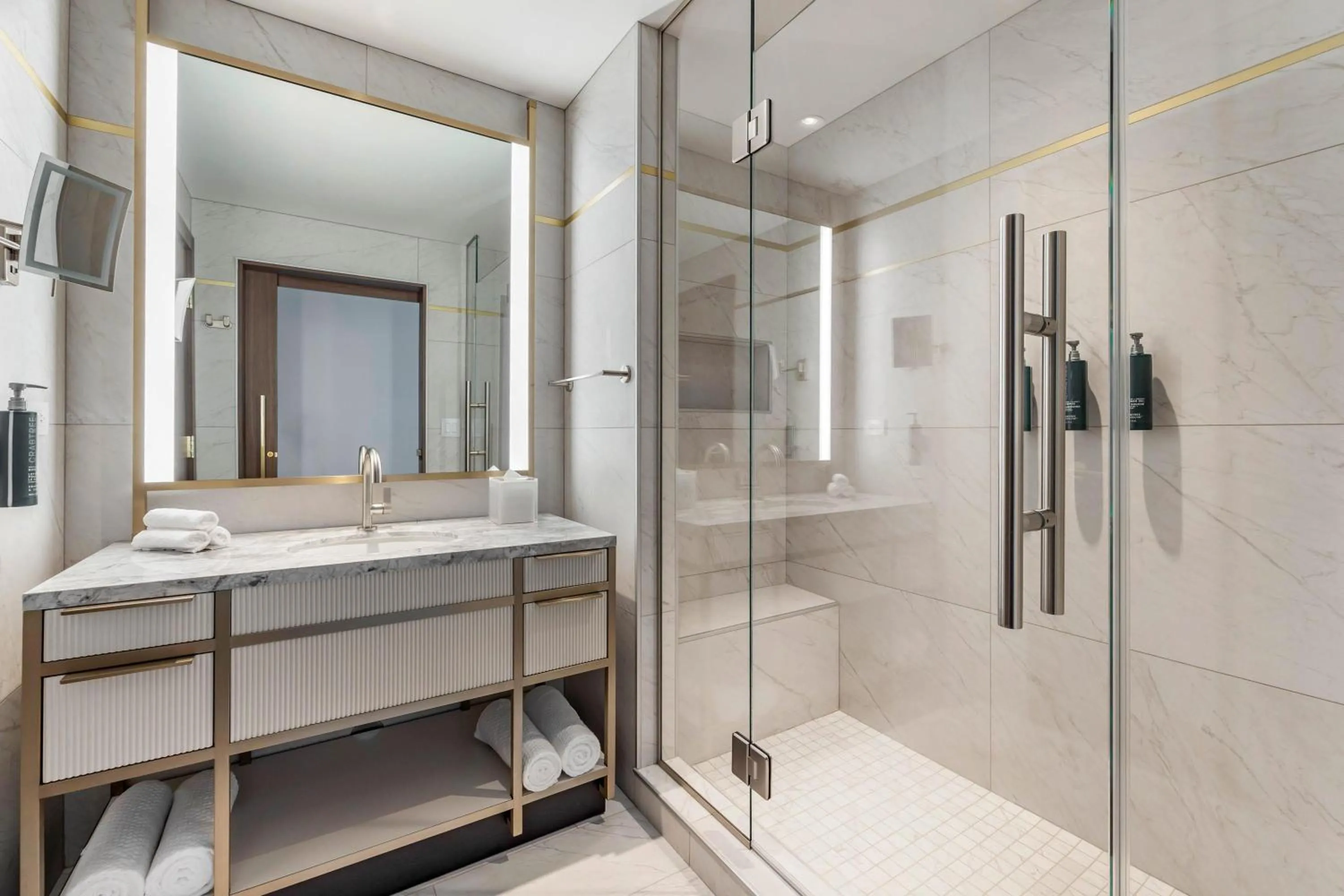 Bathroom in Hilton Club Elara Las Vegas