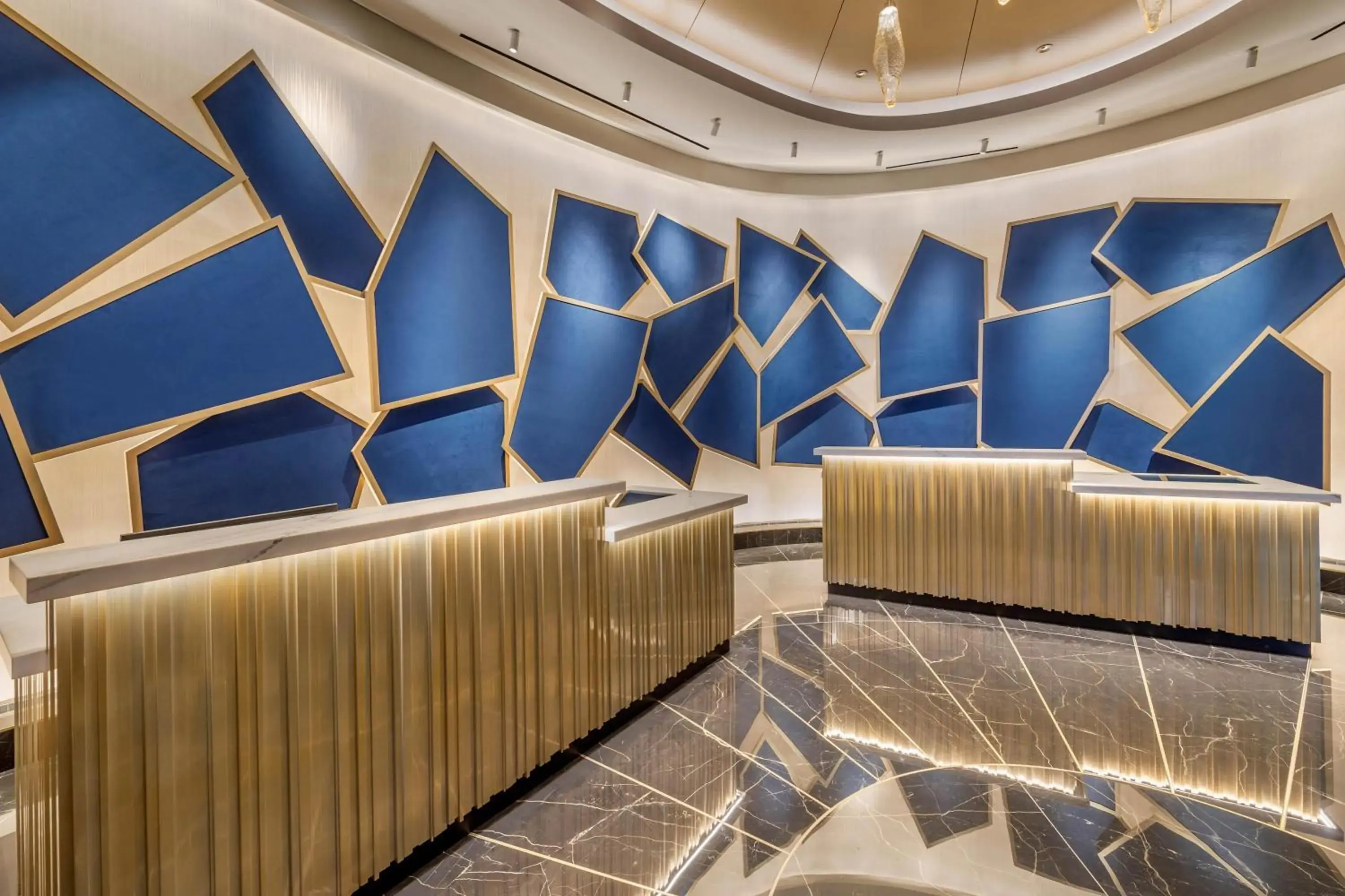 Lobby or reception in Hilton Club Elara Las Vegas Lobby or reception in Hilton Club Elara Las Vegas