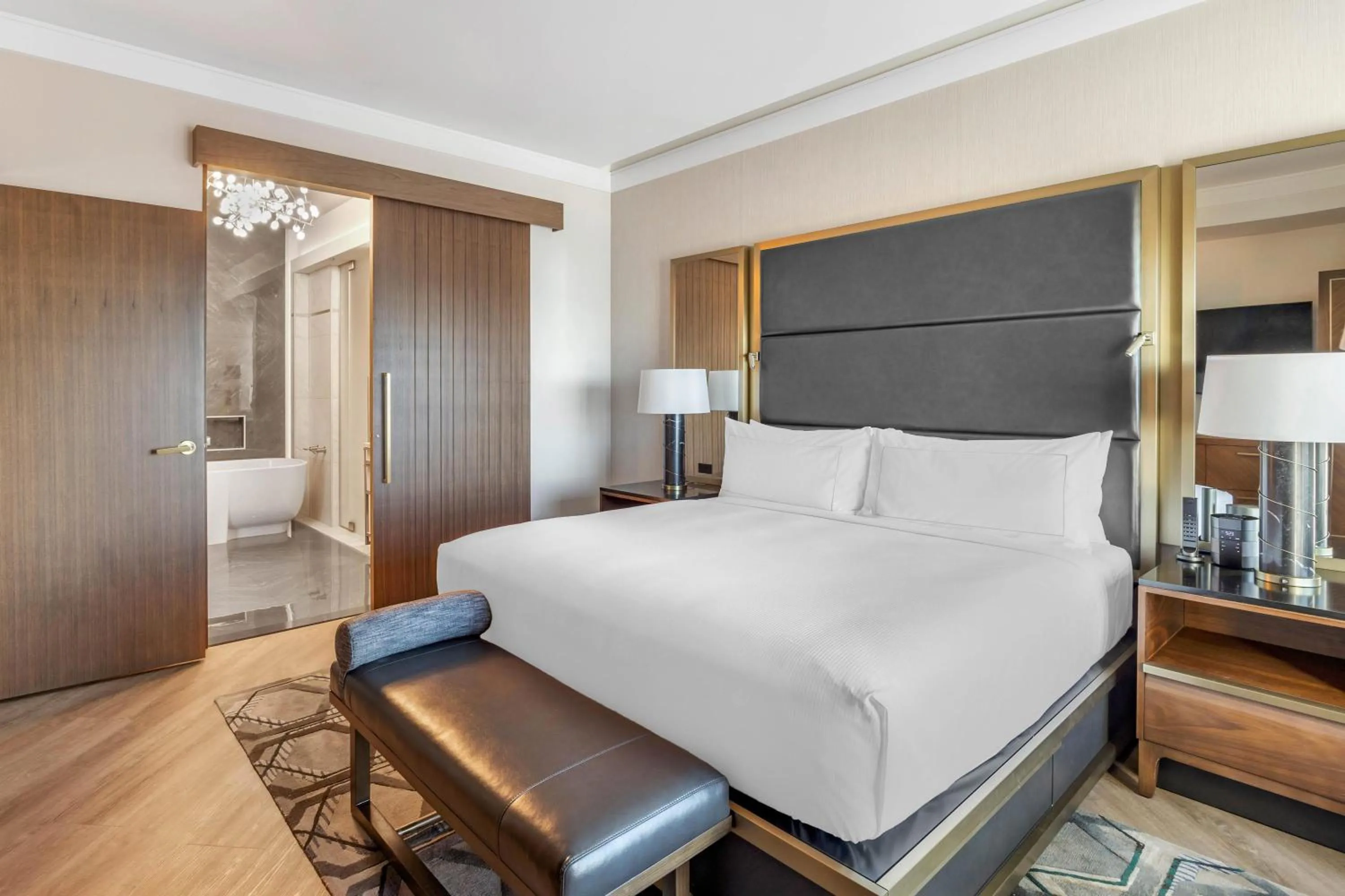 Bed in Hilton Club Elara Las Vegas