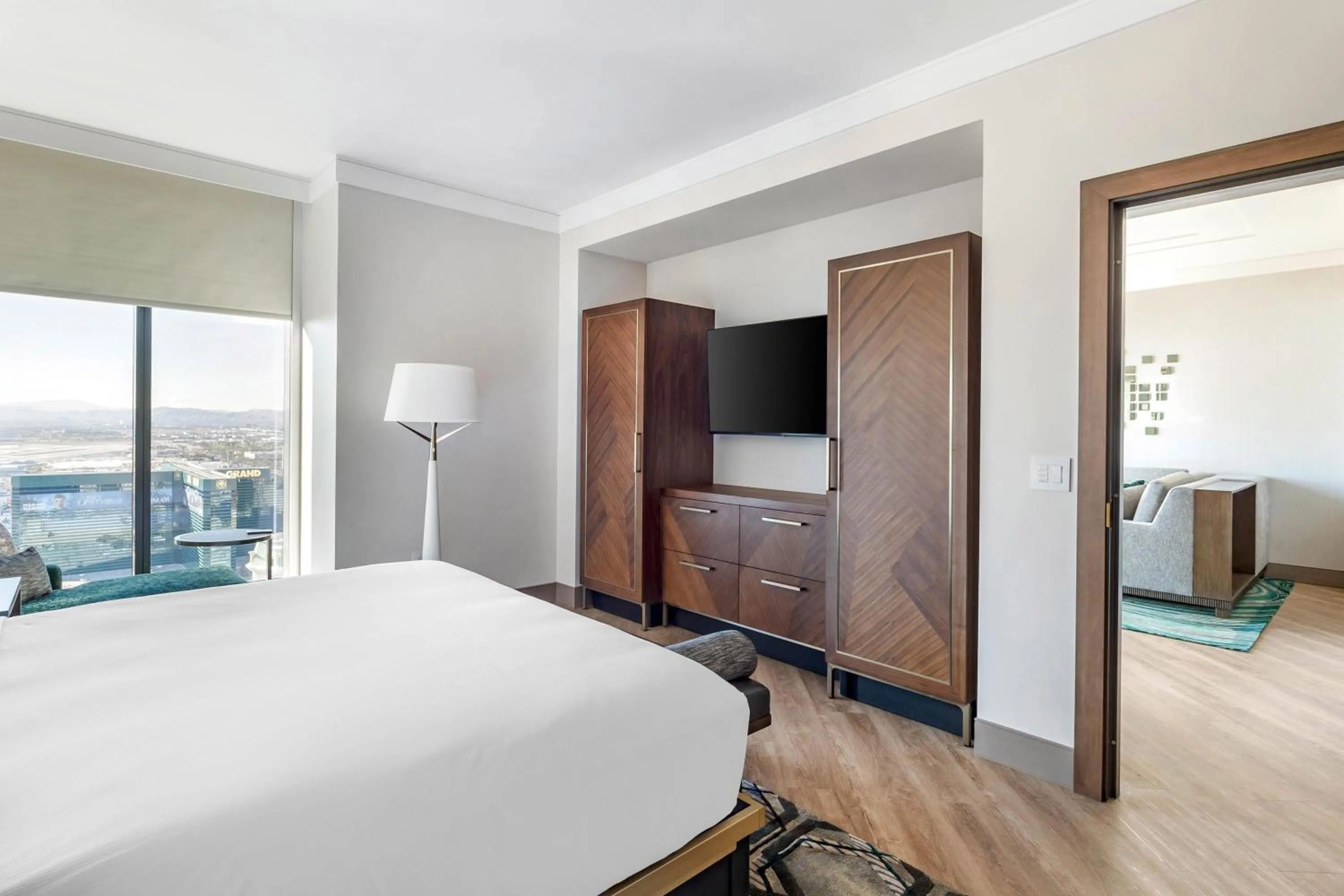 Bed in Hilton Club Elara Las Vegas