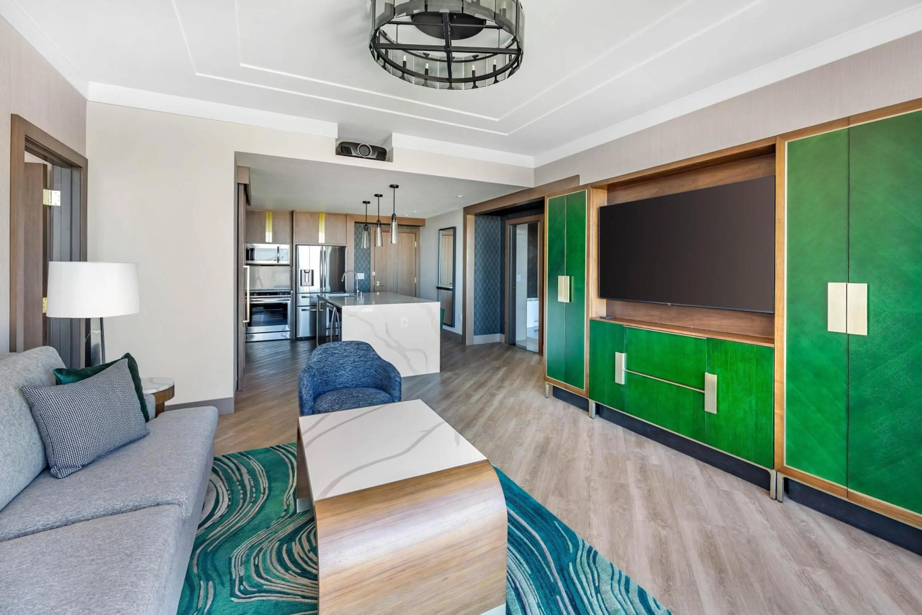 Living room in Hilton Club Elara Las Vegas