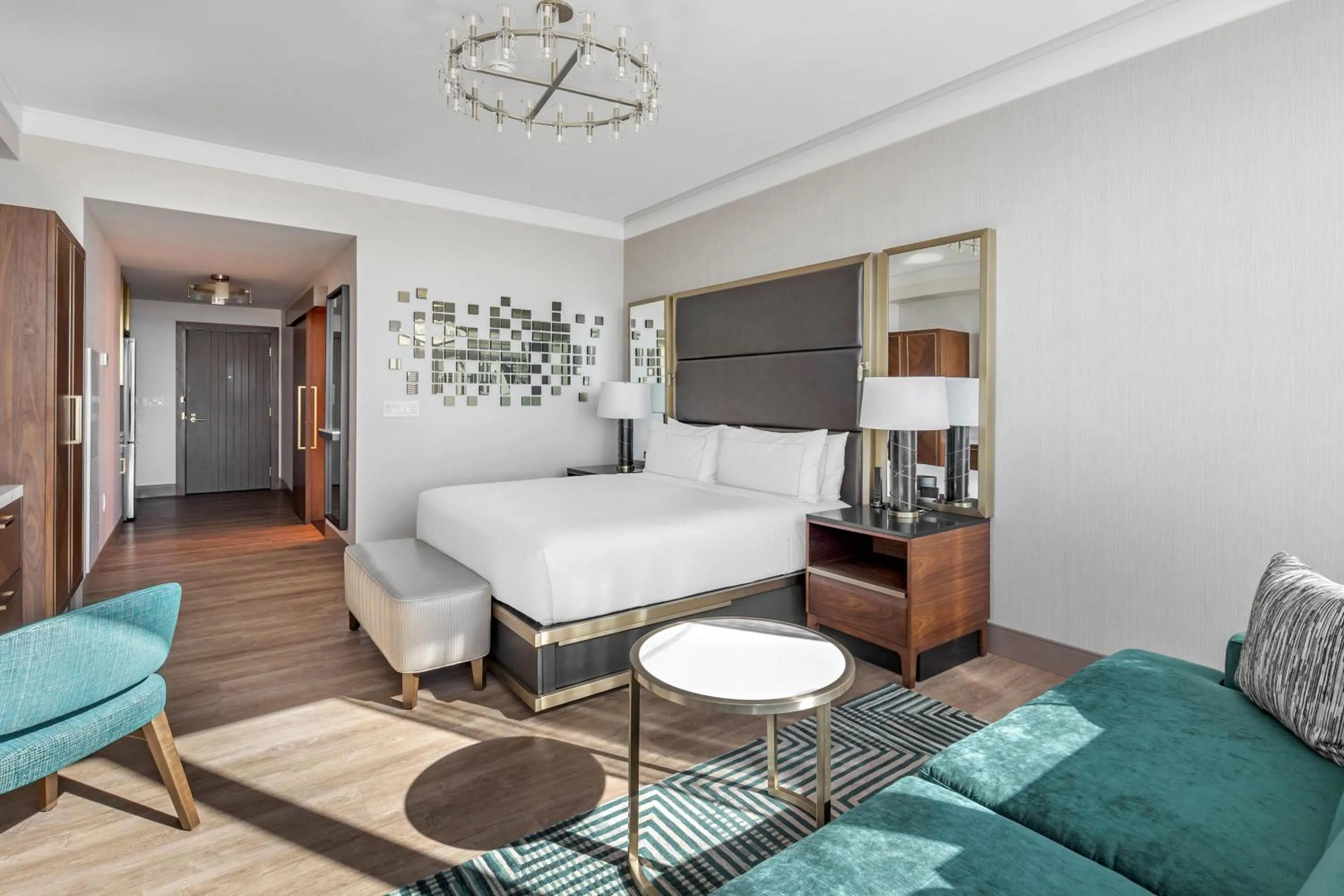 Living room in Hilton Club Elara Las Vegas