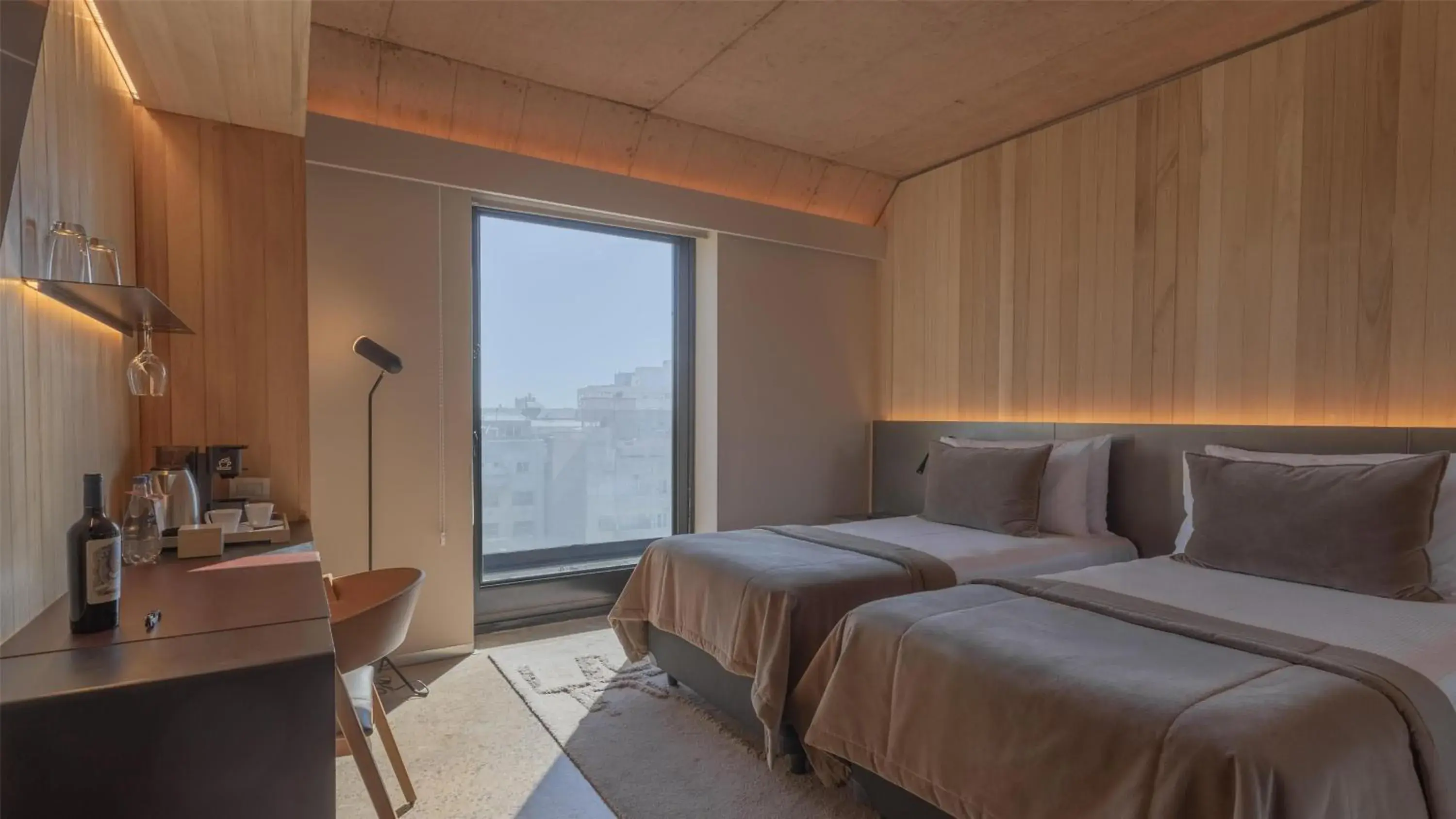 Bed in Hualta Hotel Mendoza, Curio Collection by Hilton Bed in Hualta Hotel Mendoza, Curio Collection by Hilton