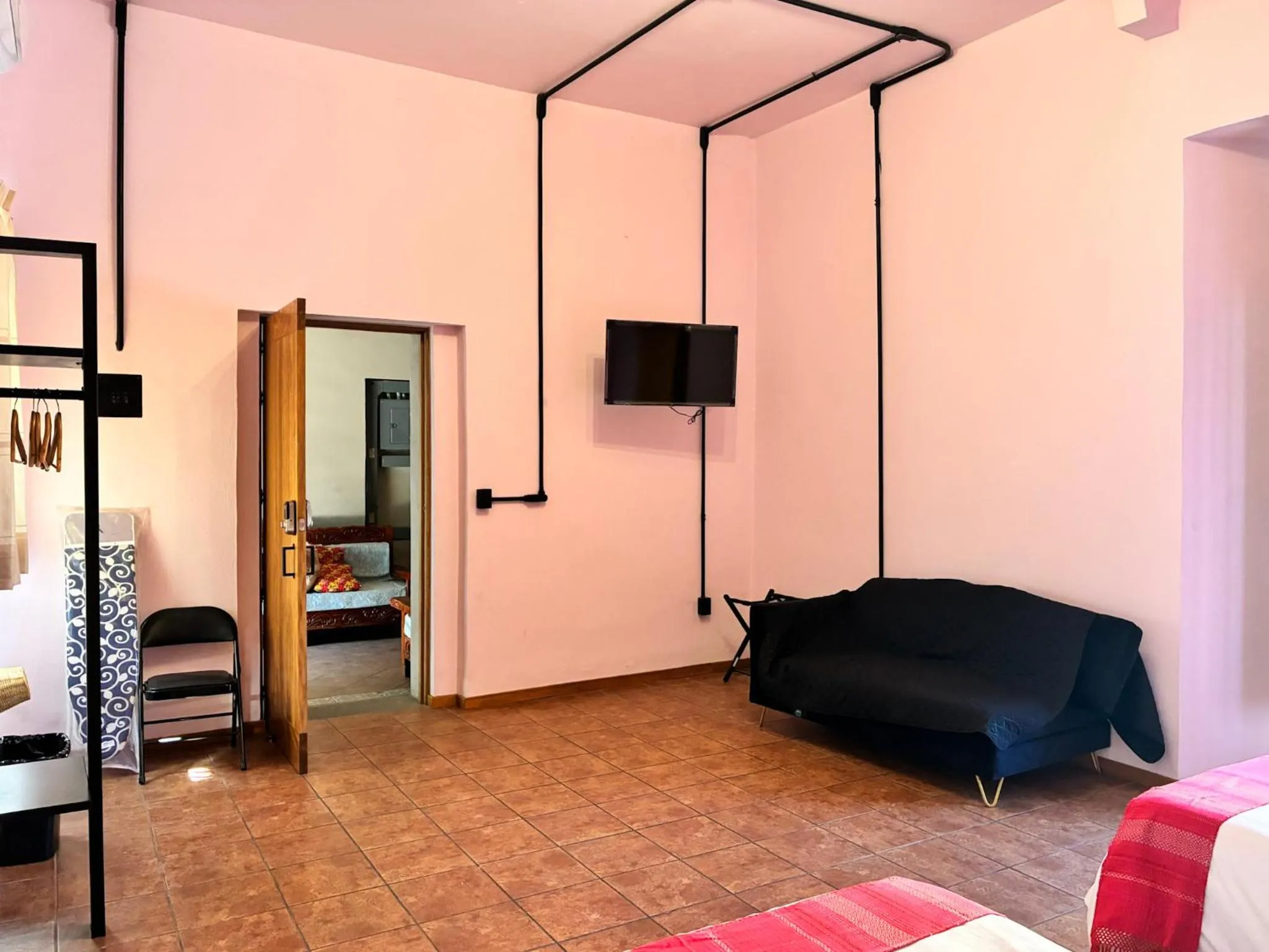furniture, Bed in Suites Patio Antequera