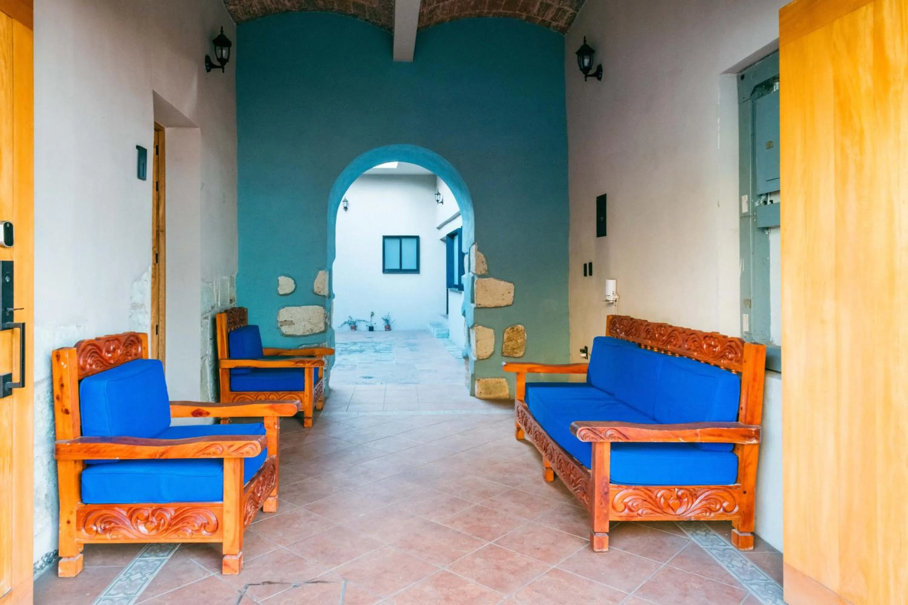 Living room in Suites Patio Antequera