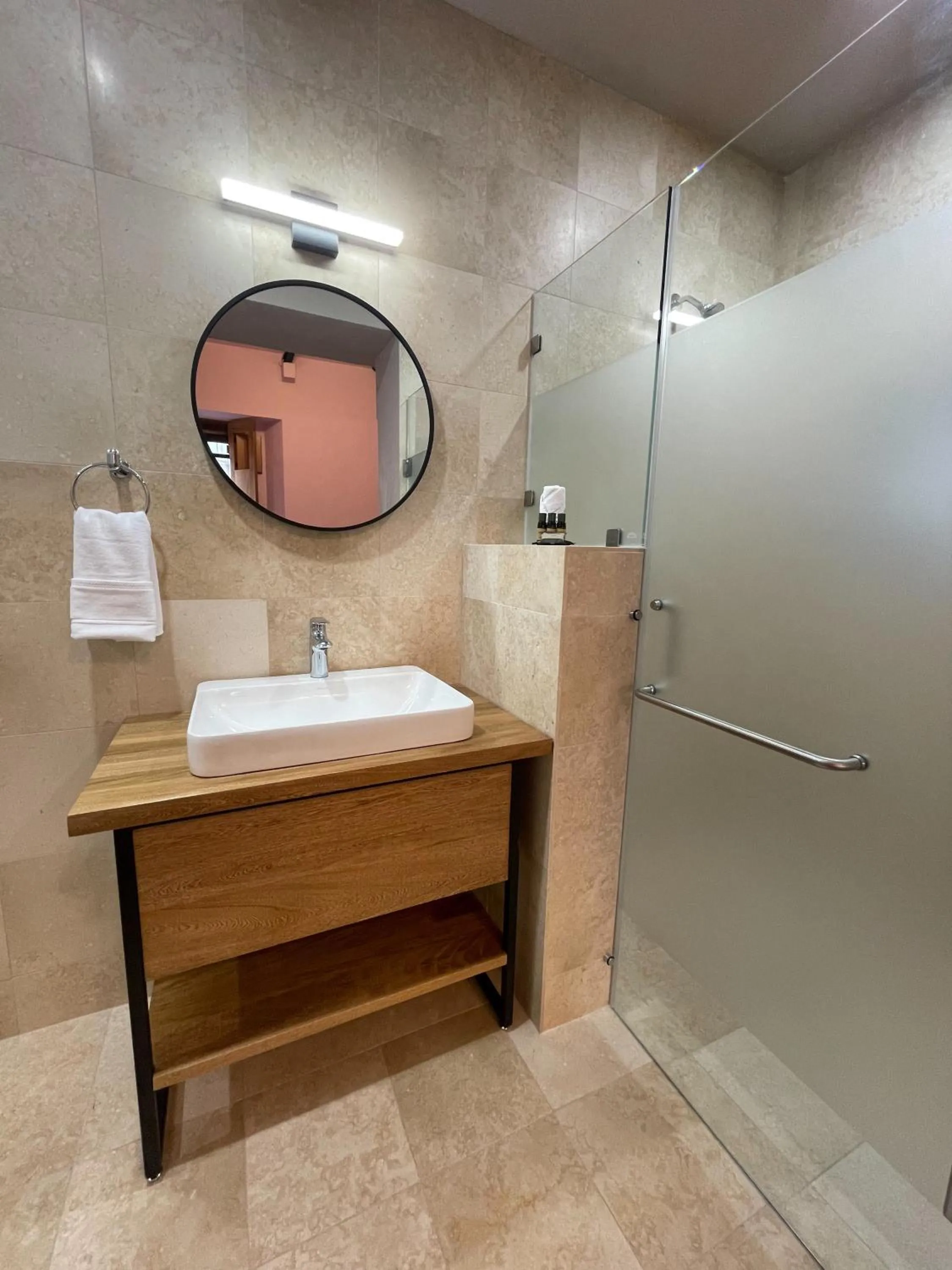 Shower in Suites Patio Antequera