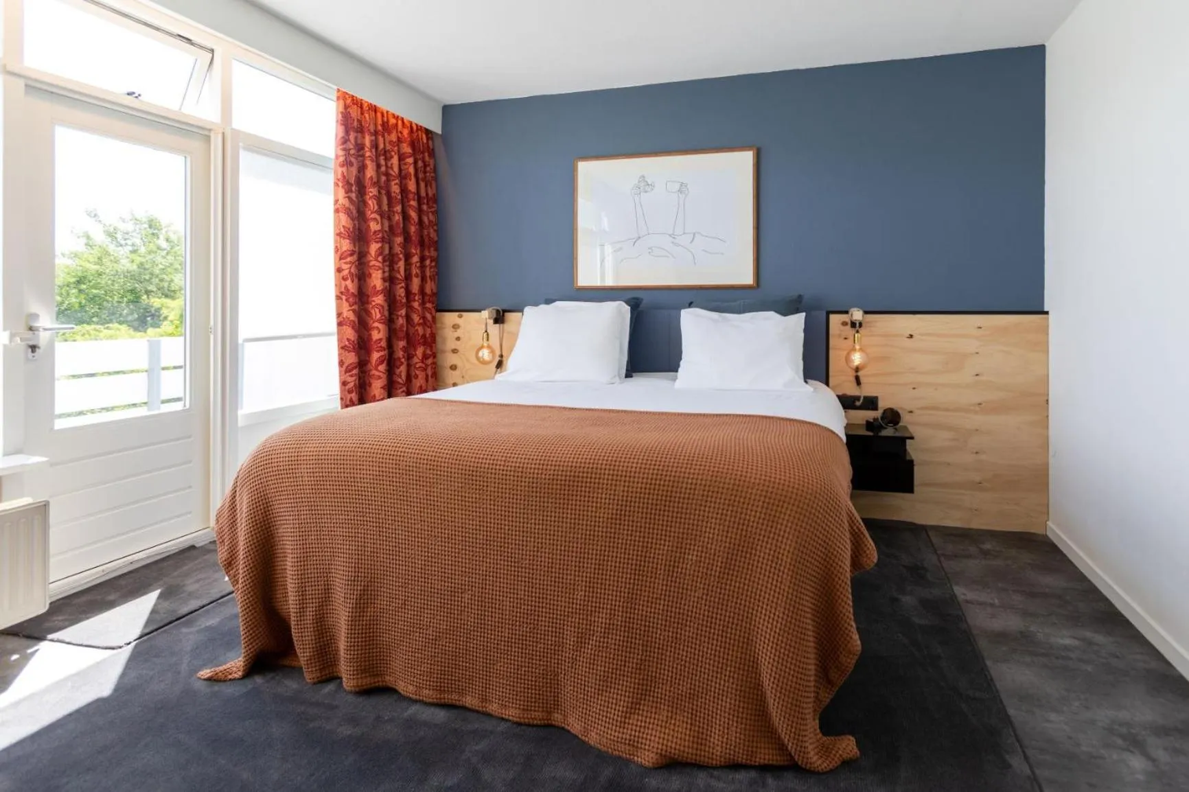 Photo of the whole room, Bed in Fletcher Hotel-Restaurant De Reiskoffer