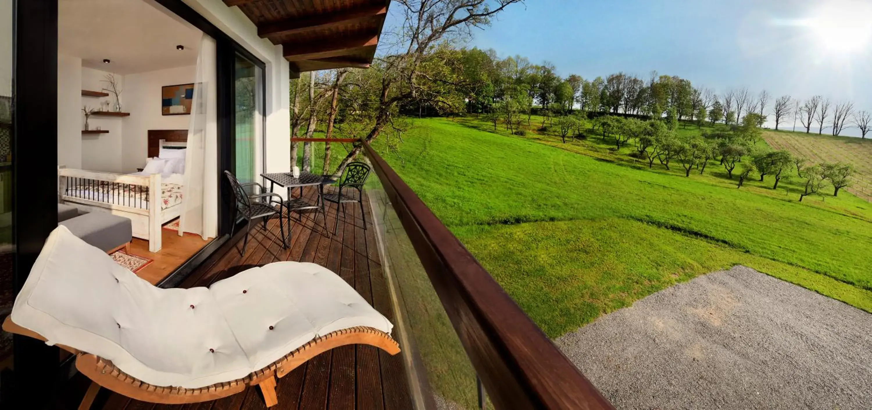 Double Room with Balcony in Castle Distillery Double Room with Balcony in Castle Distillery