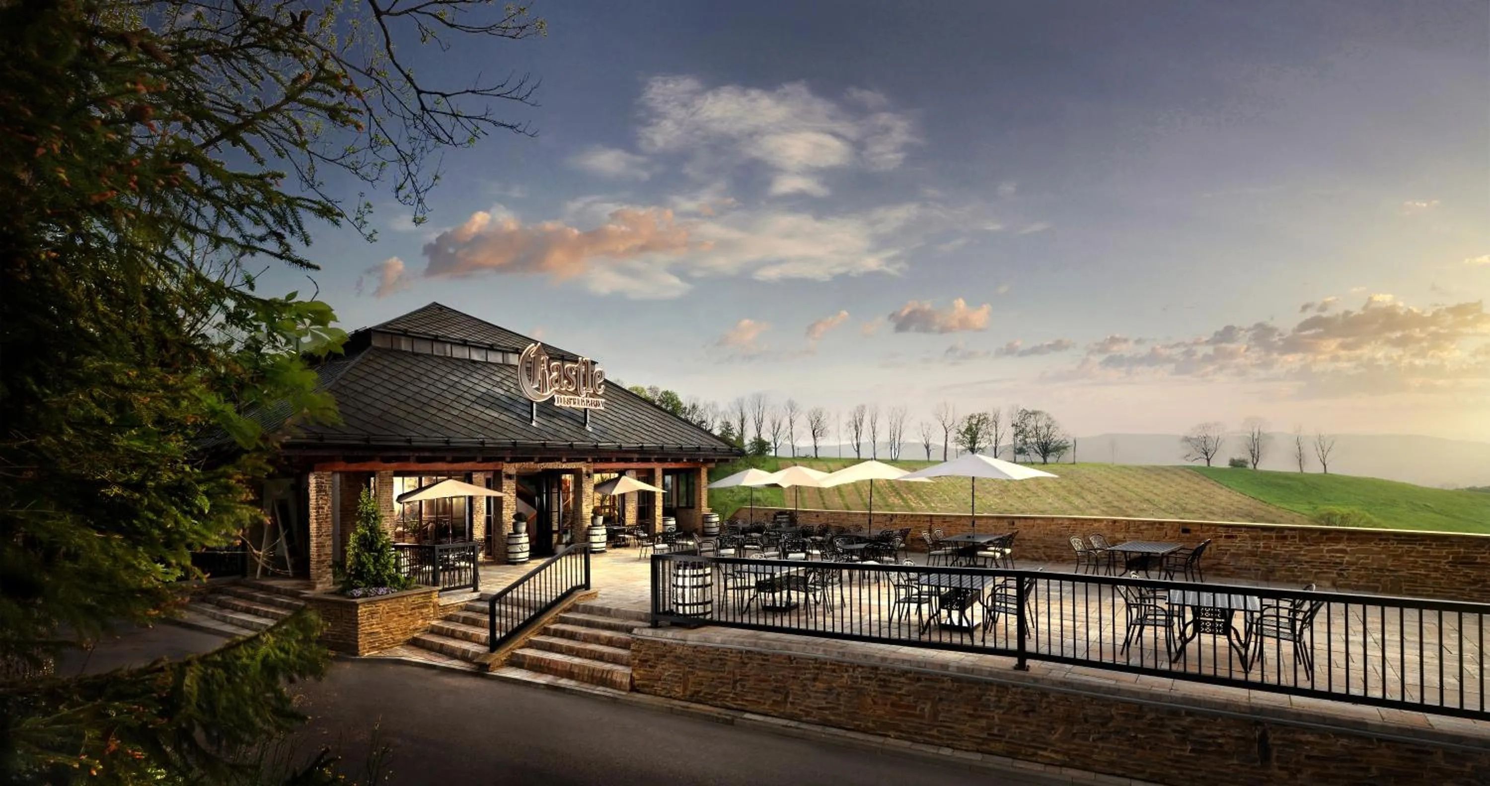 Property building in Castle Distillery