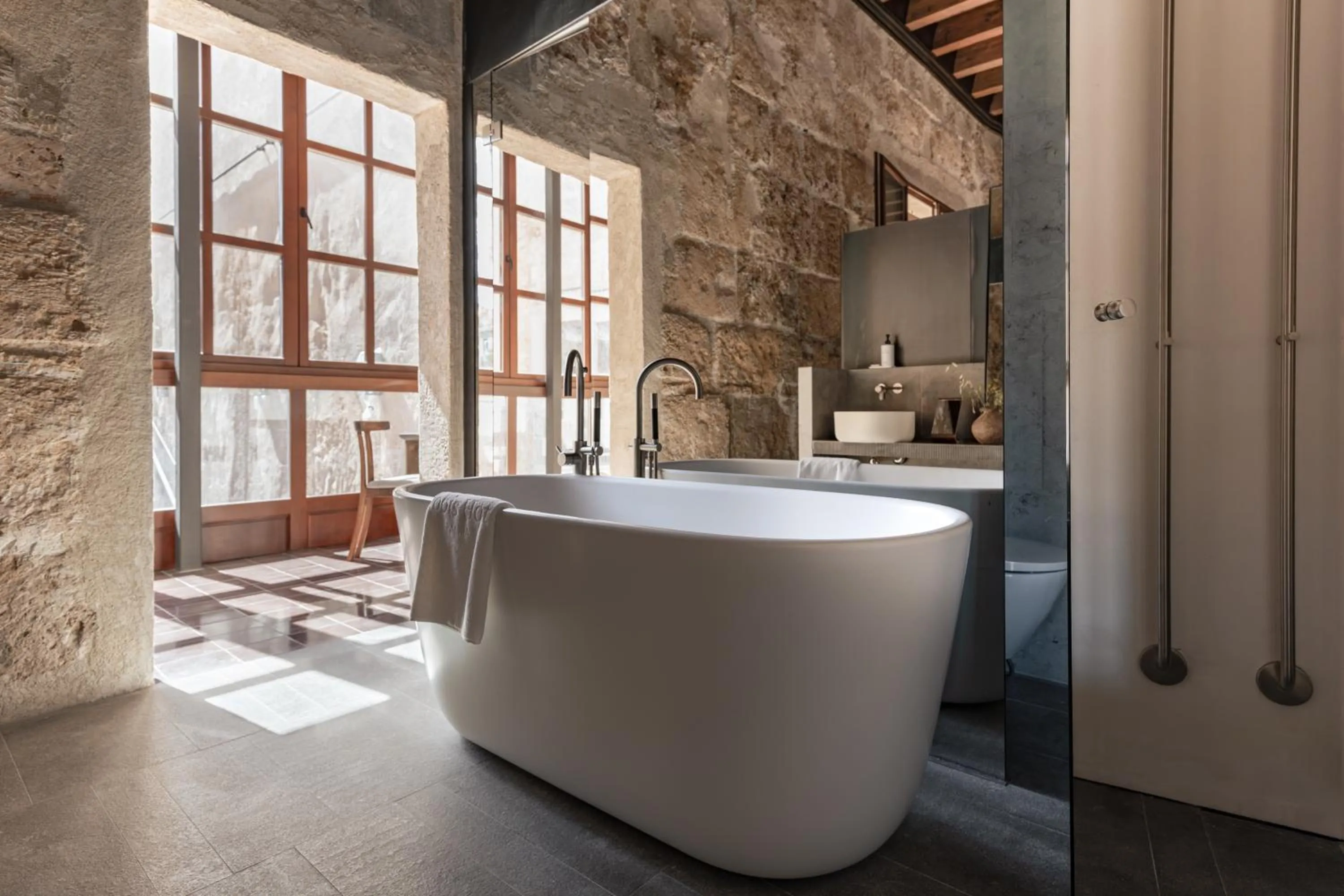 Bath in Nobis Hotel Palma, a Member of Design Hotels