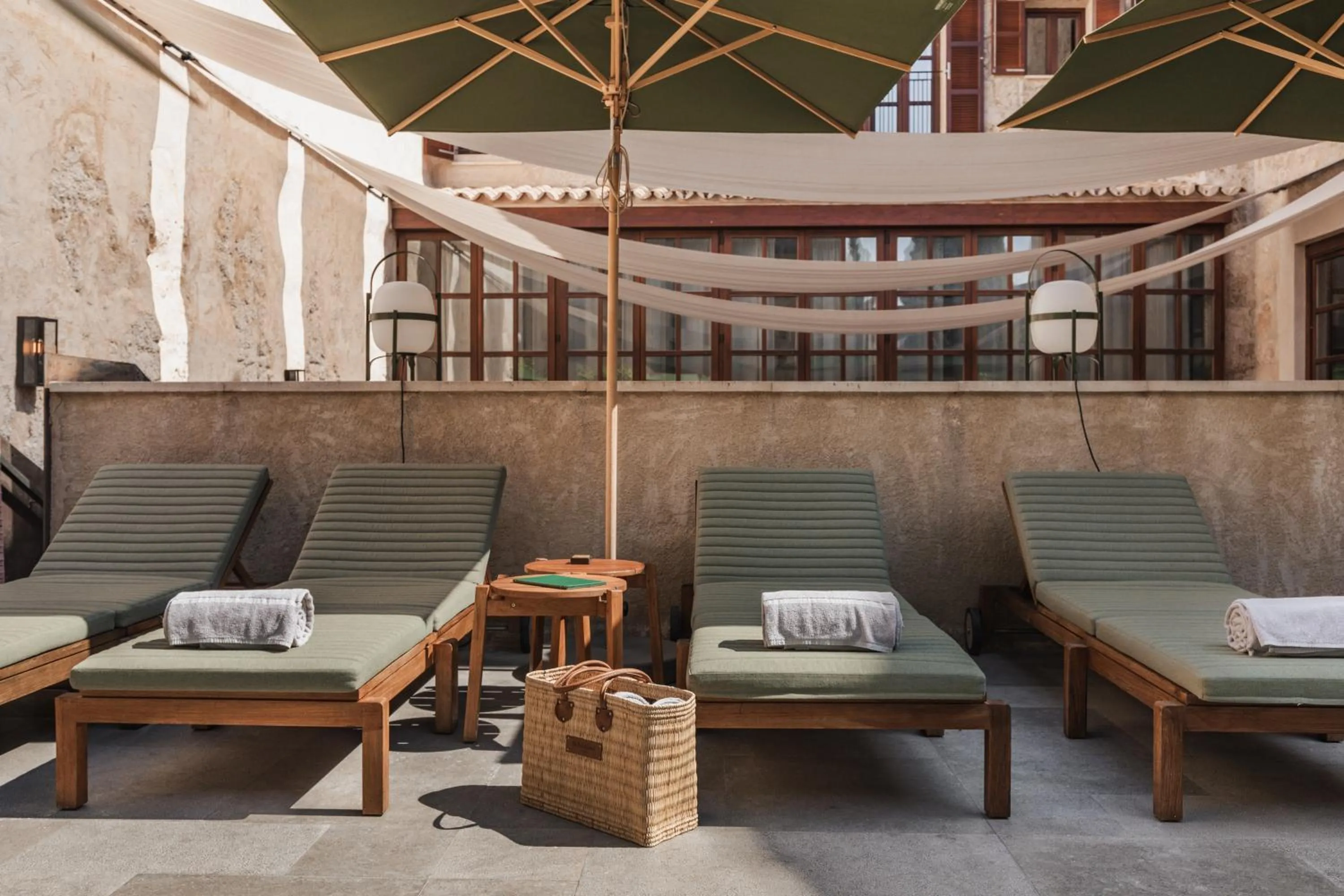 sunbed in Nobis Hotel Palma, a Member of Design Hotels