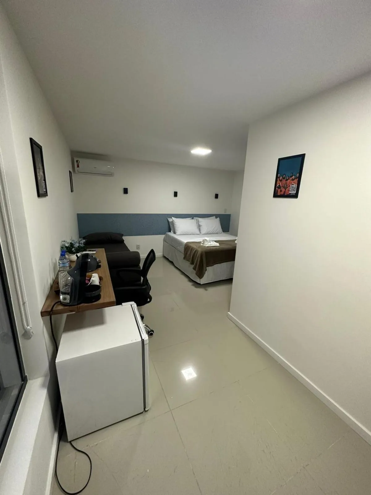 Photo of the whole room, Bed in Audaar Tech Suítes - Aeroporto de Congonhas