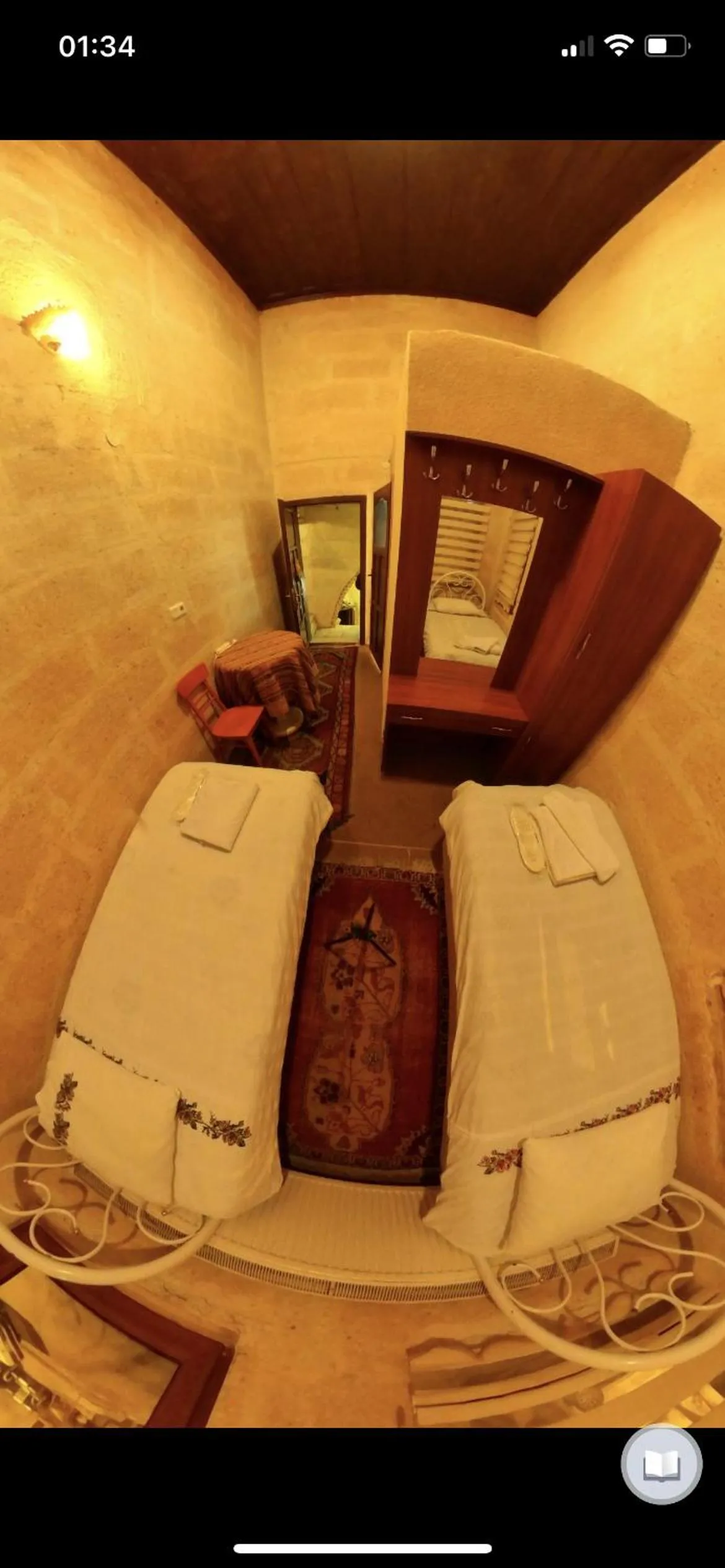 Economy Double or Twin Room in Monastery cave Hotel Cappadocia