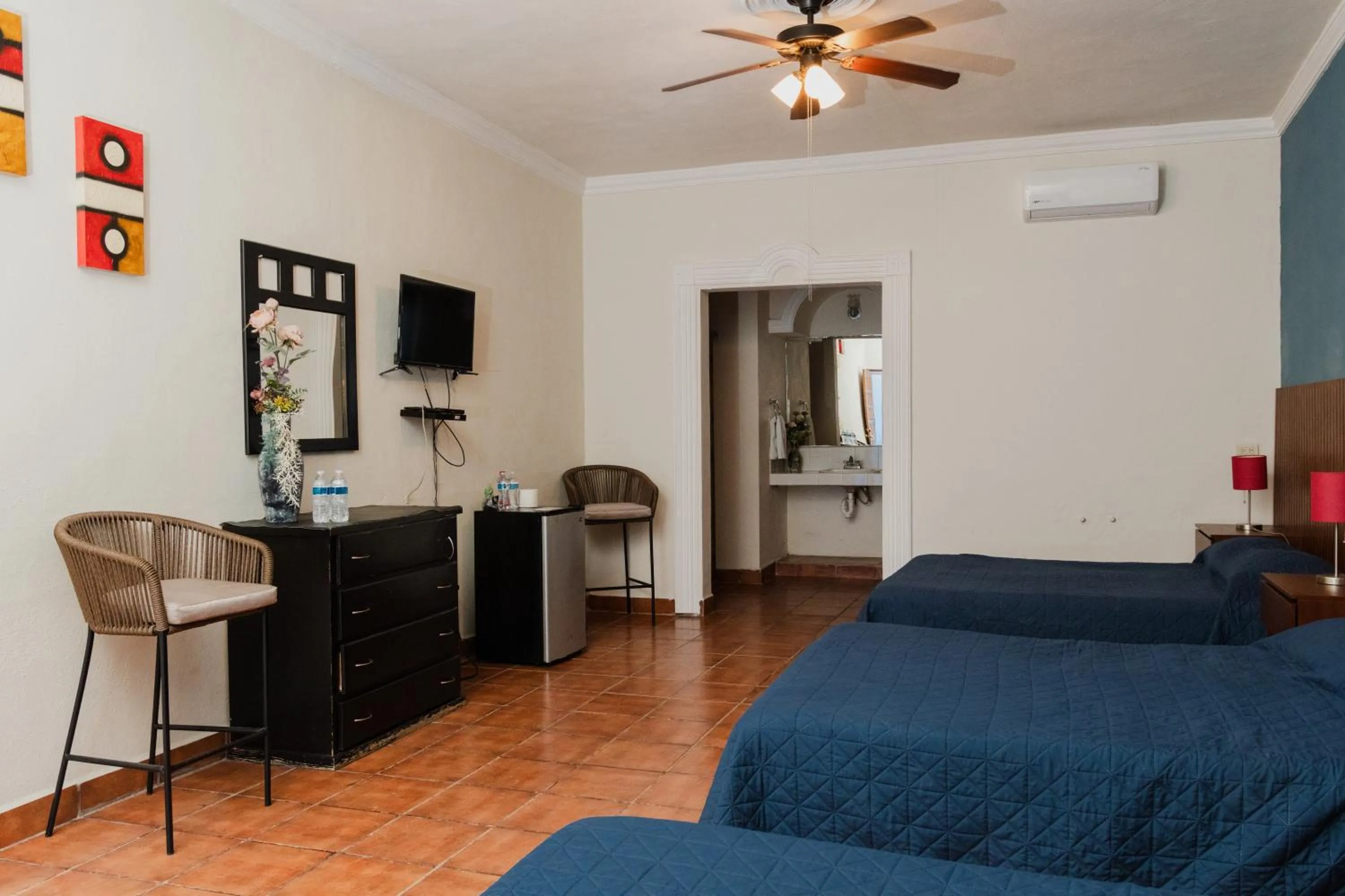 Bed in La Ilusión Hotel Campestre y Balneario