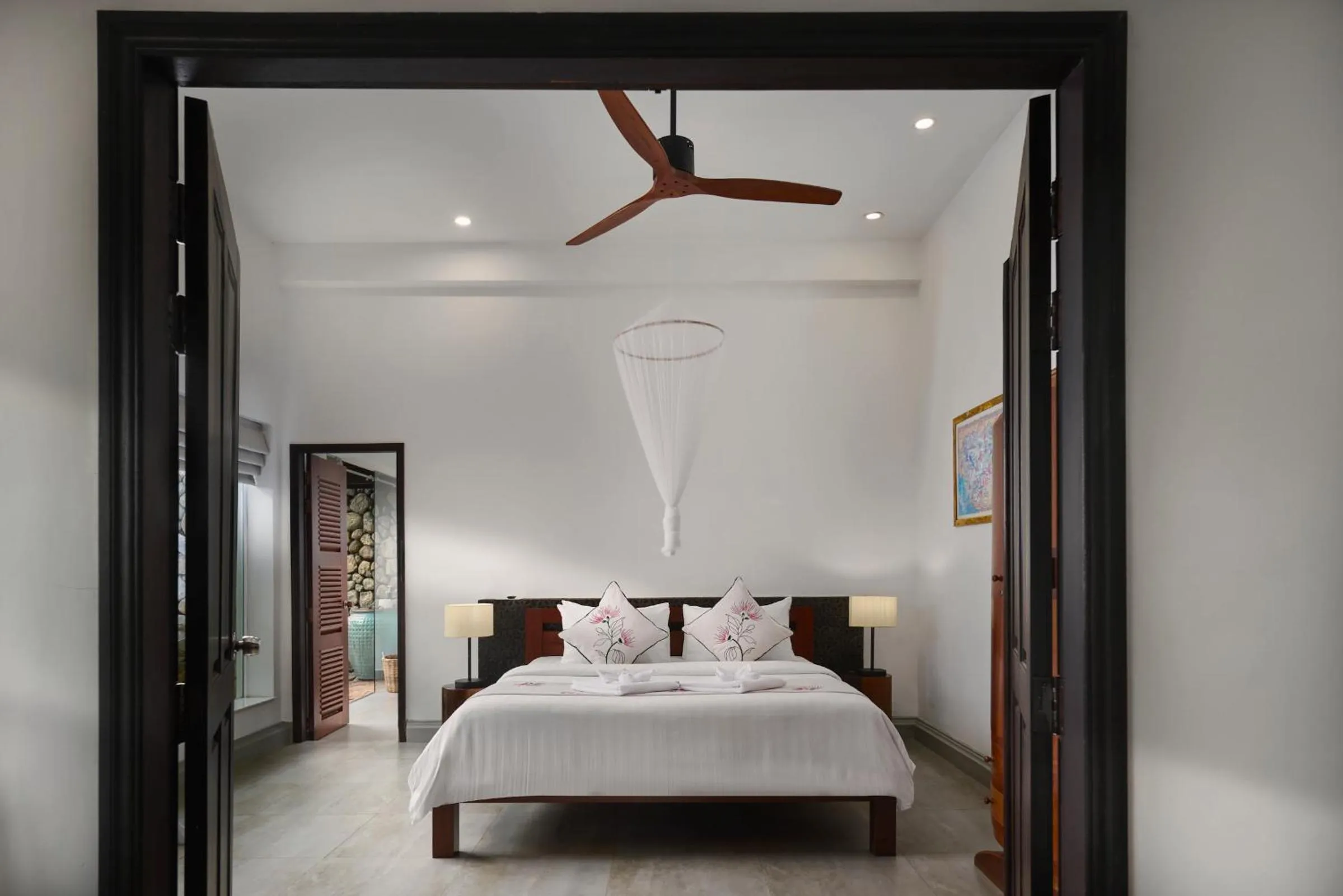 Bed in Samanea Beach Resort & Spa