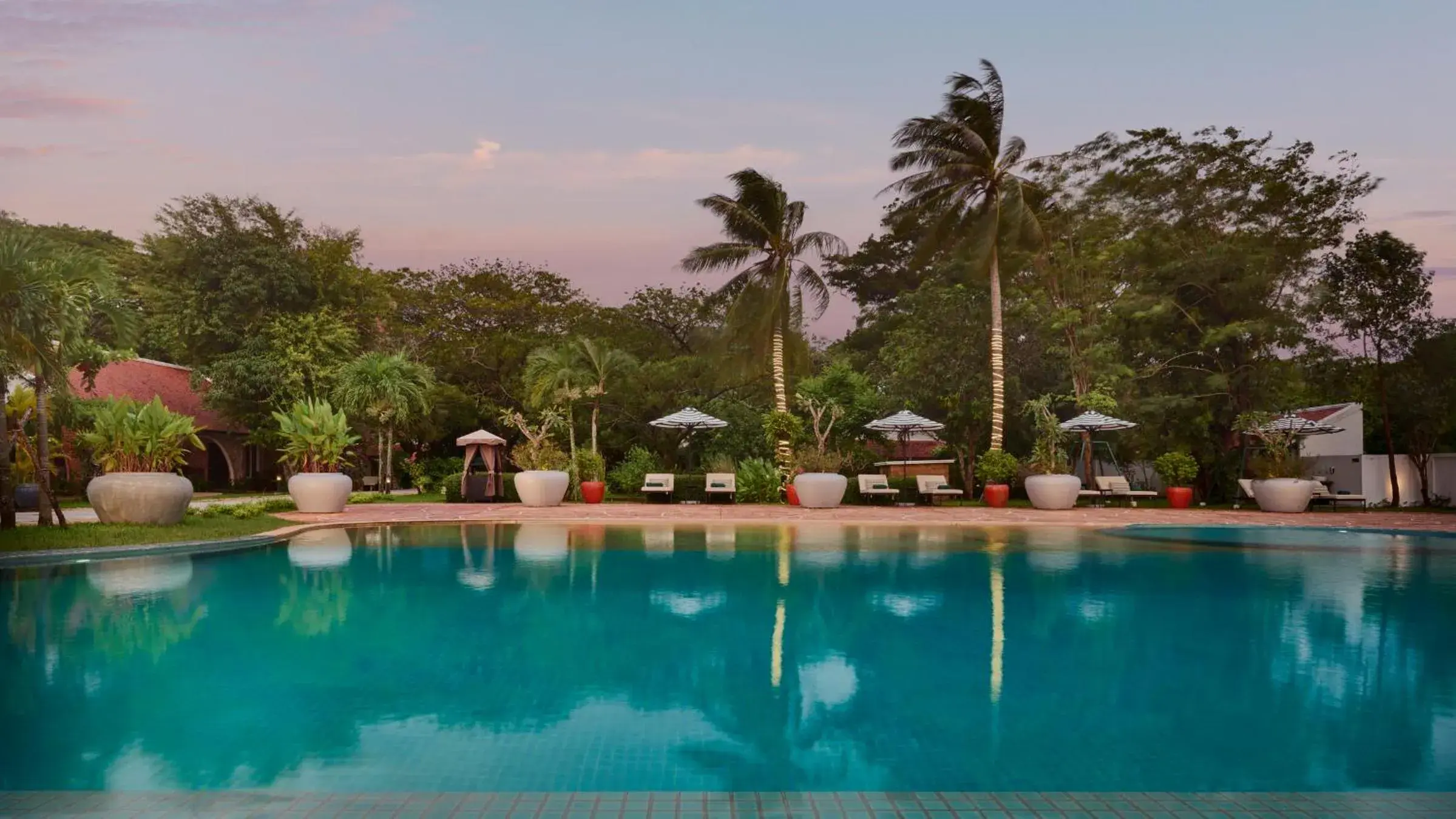 Swimming pool in Samanea Beach Resort & Spa Swimming pool in Samanea Beach Resort & Spa