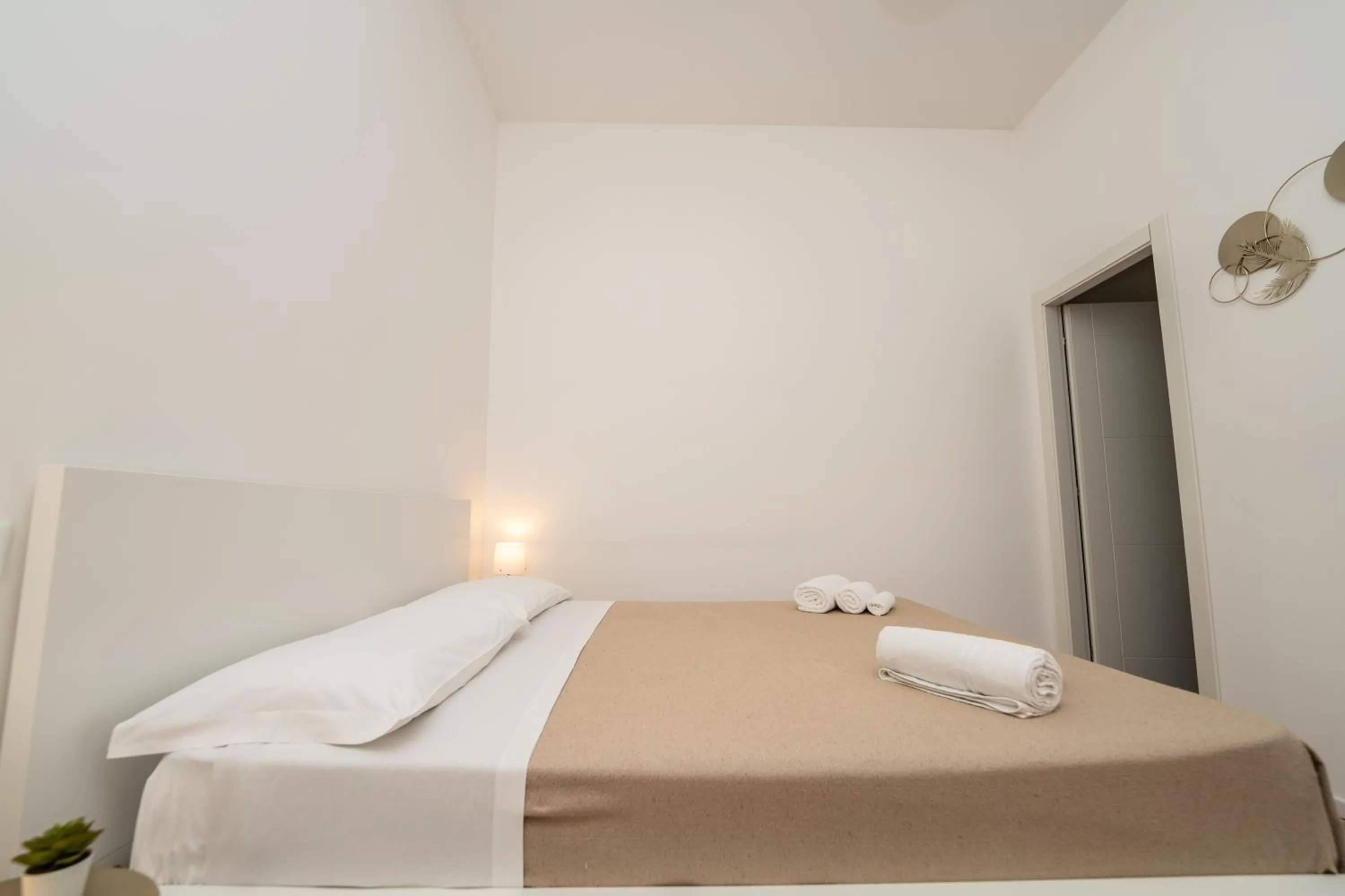 Bed in Valguarnera Studio Apartments