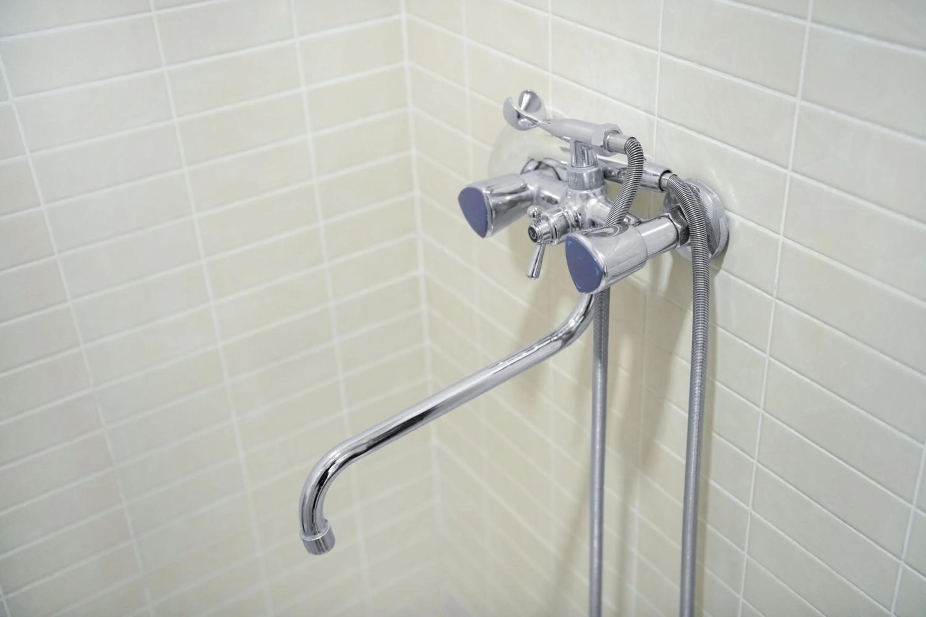 Shower in Lotus Hotel