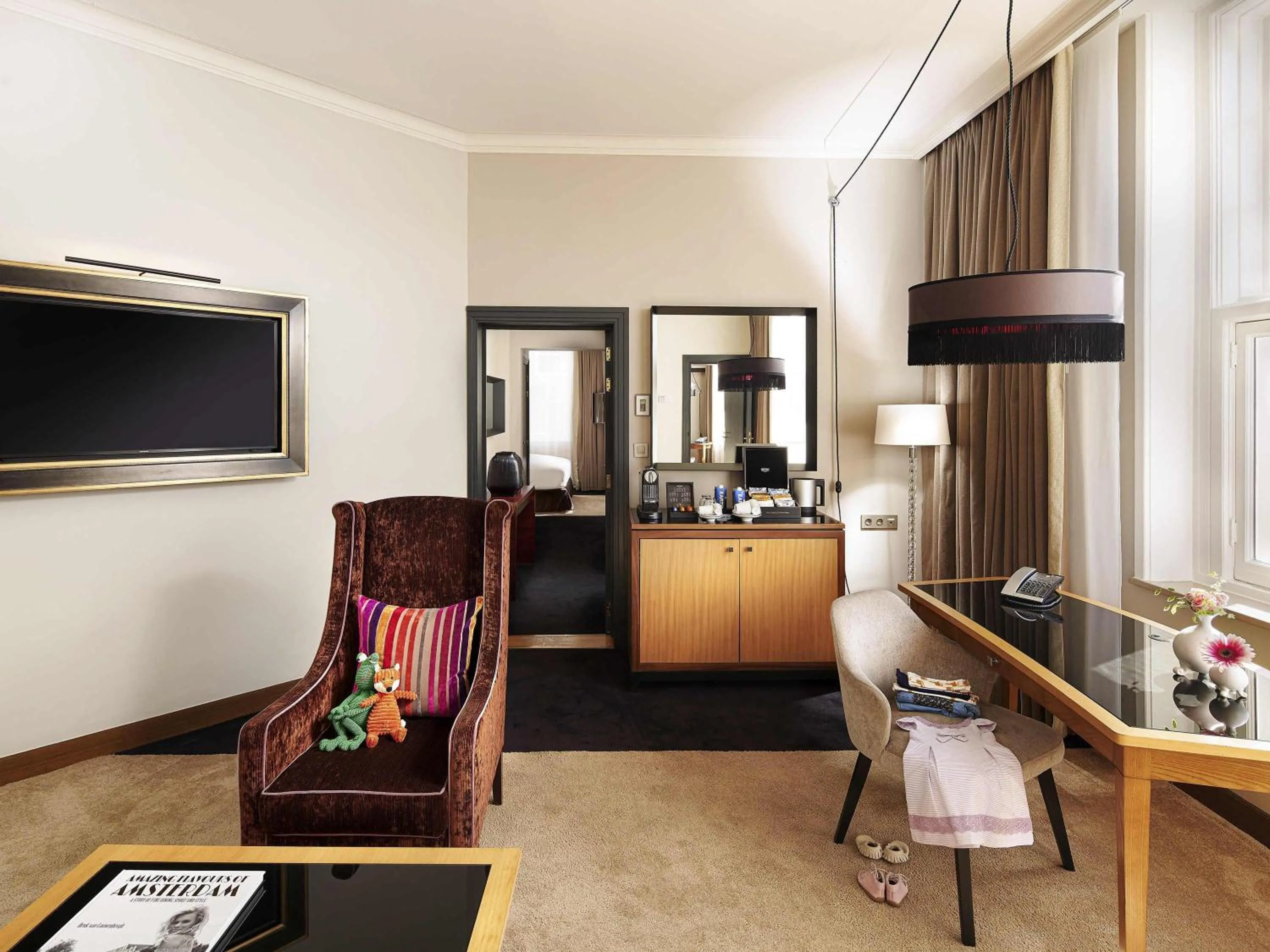 Bedroom in Sofitel Legend The Grand Amsterdam